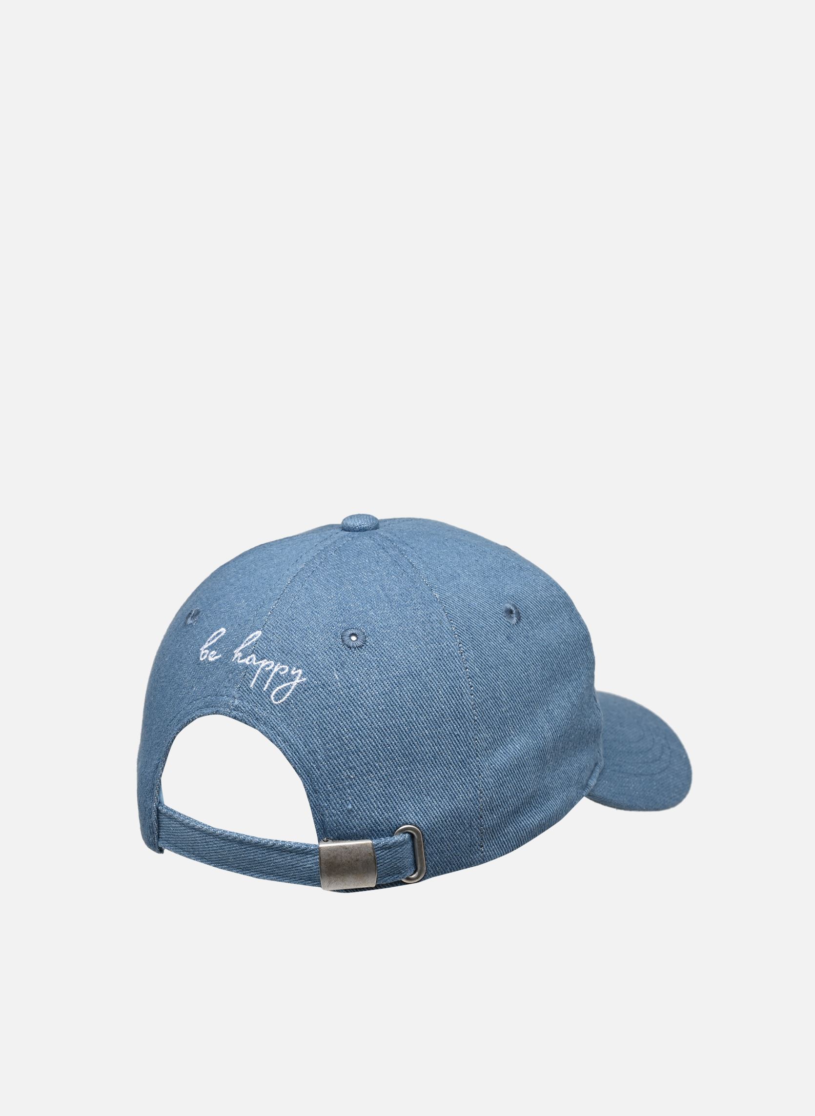 Casquettes Pcmoki Cap Fc femme bleu Pieces Casquettes Pcmoki Cap Fc femme bleu Light Blue Denim