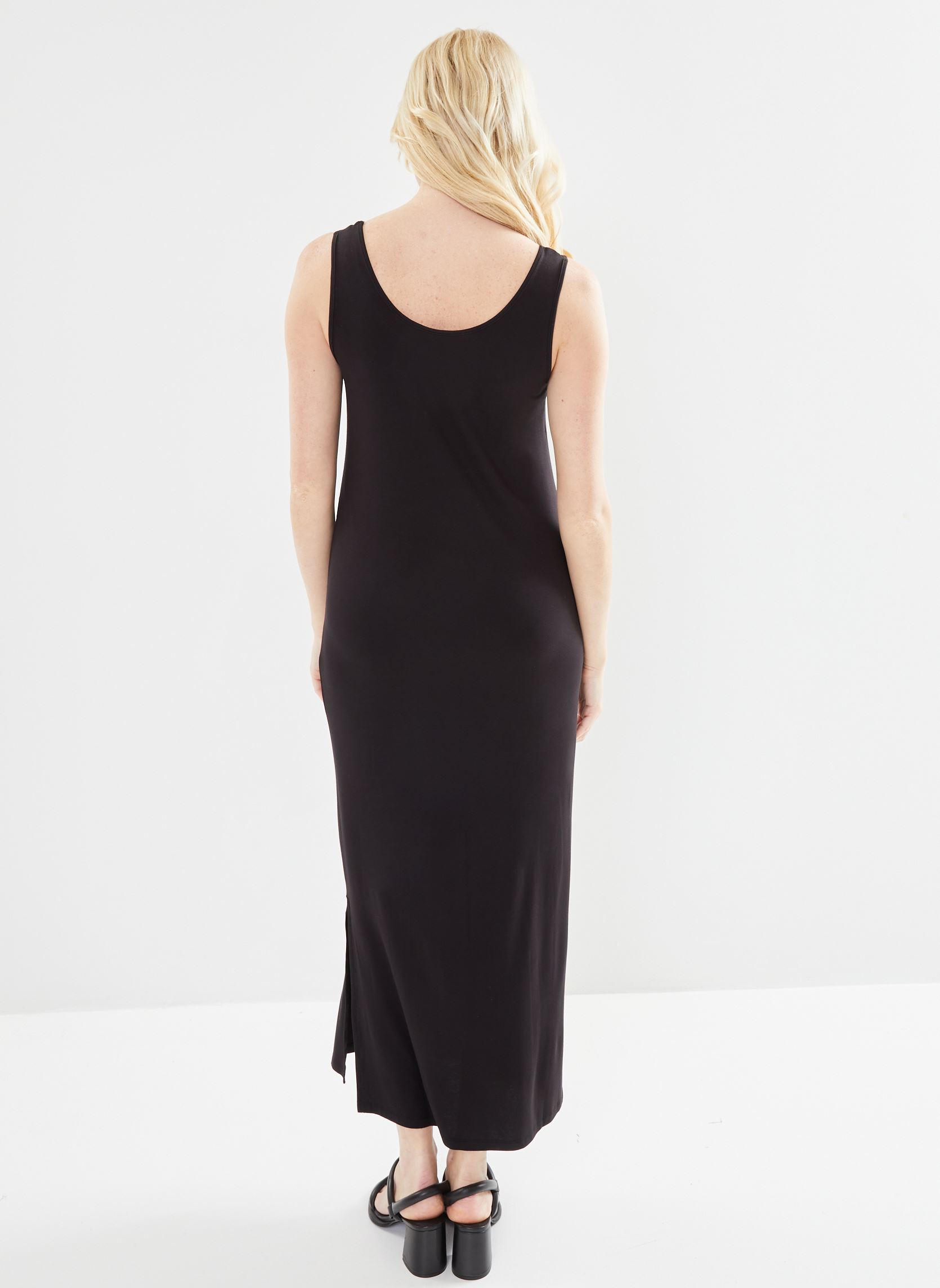 Lange jurken Pcsofia Tank Ankle Dress Noos Bc dames zwart Pieces Lange jurken Pcsofia Tank Ankle Dress Noos Bc dames zwart BLACK