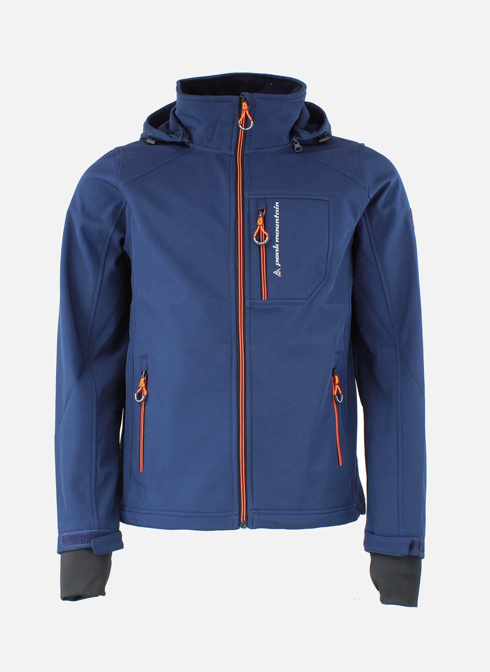 Blouson Softshell Homme CAPVER - Vent Du Cap - Bleu Marine - Coupe Ajustée