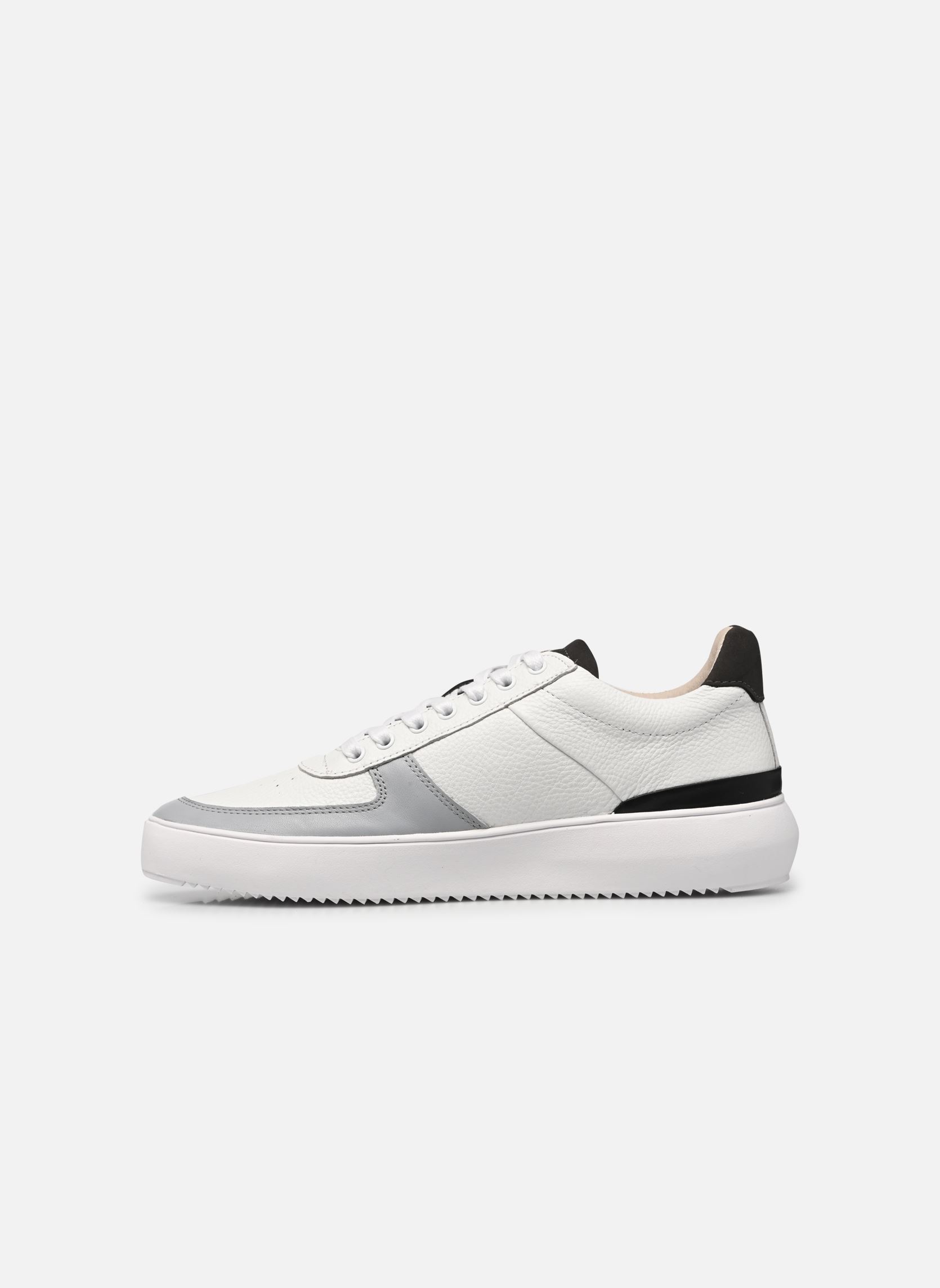 Baskets Tyson homme blanc Blackstone Baskets Tyson homme blanc White-Grey