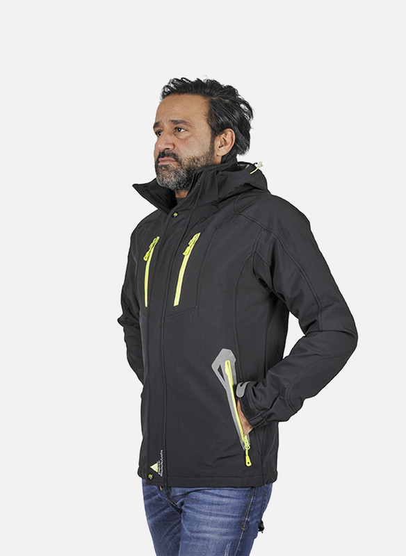 Blouson Softshell Morane Noir 2XL North Ways - Respirant Et Confortable Pour Travail