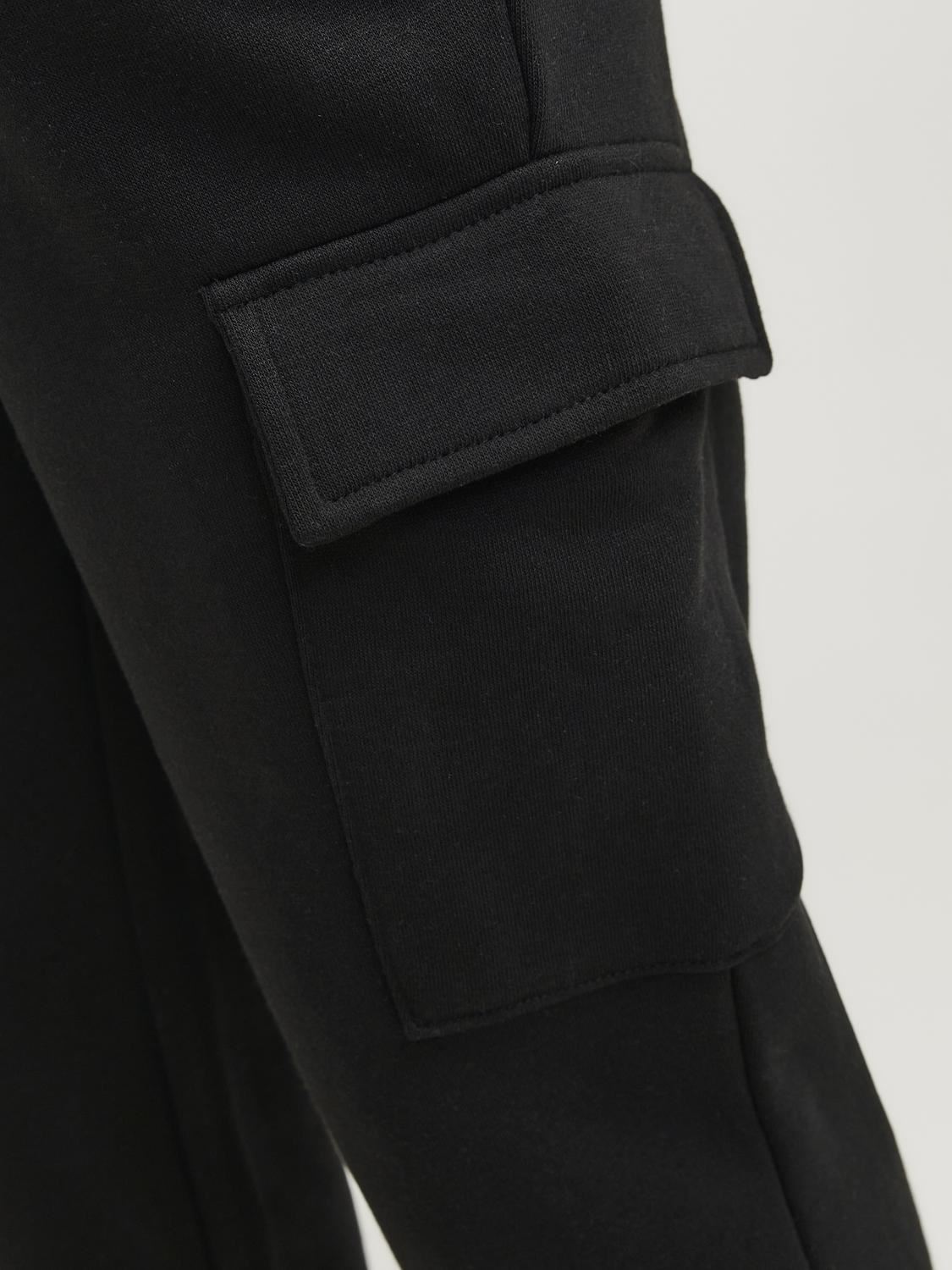 Joggings Jpstgordon Jjbradley Cargo Pan Noos Jnr garçon noir Jack & Jones Joggings Jpstgordon Jjbradley Cargo Pan Noos Jnr garçon noir BLACK