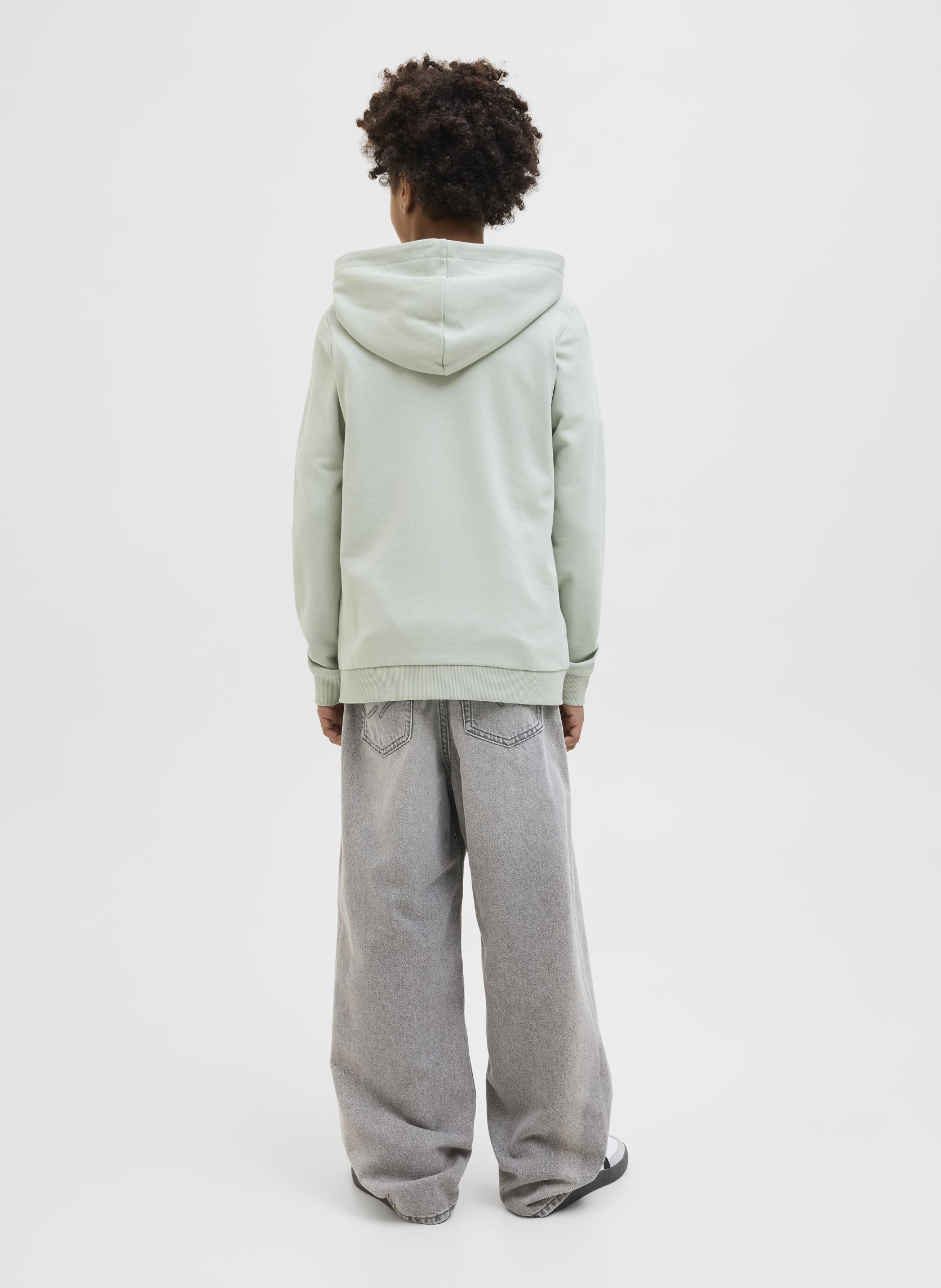 Sweats à capuche Jcologan Ss24 Print Sweat Hood Sn Jnr garçon gris Jack & Jones Sweats à capuche Jcologan Ss24 Print Sweat Hood Sn Jnr garçon gris AQUA GRAY