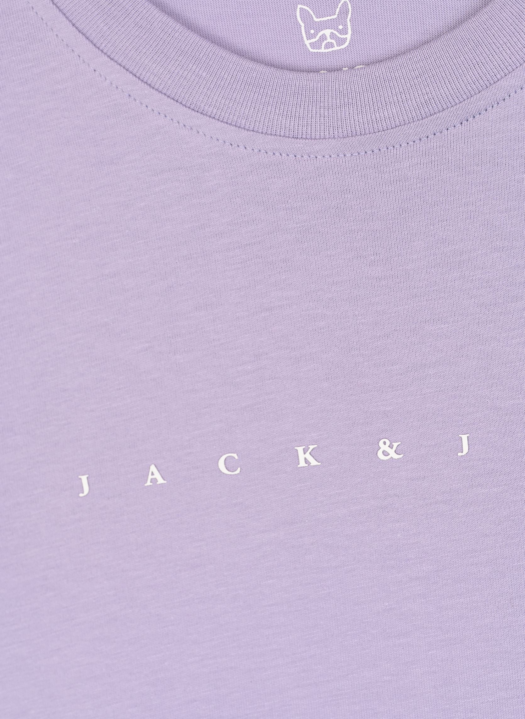 Tee-shirts manches courtes Jjestar Jj Tee Ss Noos Jnr garçon violet Jack & Jones Tee-shirts manches courtes Jjestar Jj Tee Ss Noos Jnr garçon violet LANGUID LAVENDER