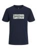Jack & Jones JORSANTORINI TEE CREW NECK - T-shirt Basique - Black/noir