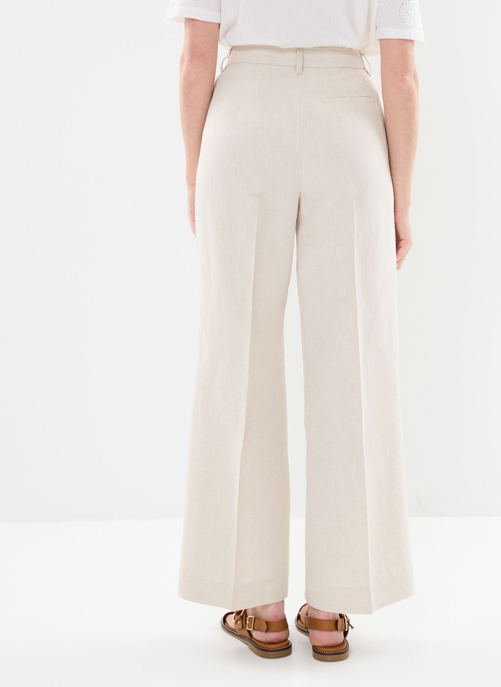 Pantalons larges PALONA femme beige Georgia Rose Pantalons larges PALONA femme beige BEIGE