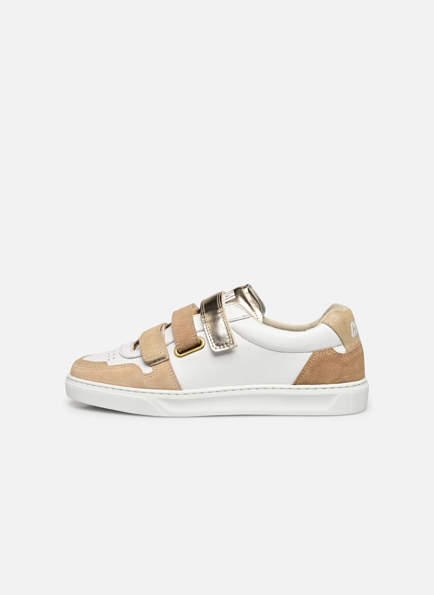 Baskets VELCROS femme blanc Caval Baskets VELCROS femme blanc Gold Digger