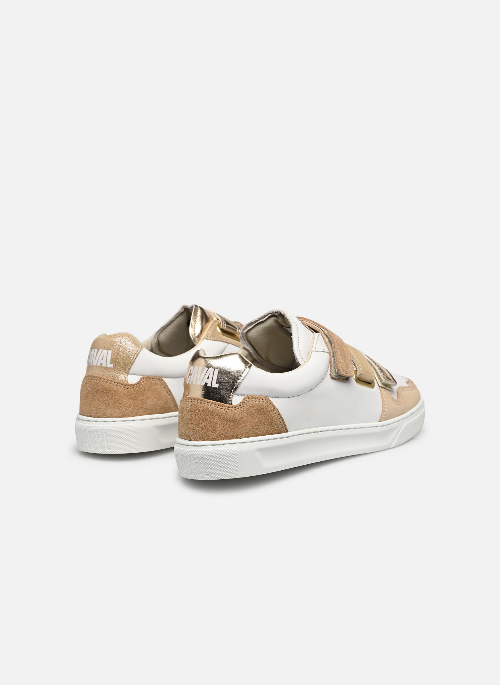 Baskets VELCROS femme blanc Caval Baskets VELCROS femme blanc Gold Digger