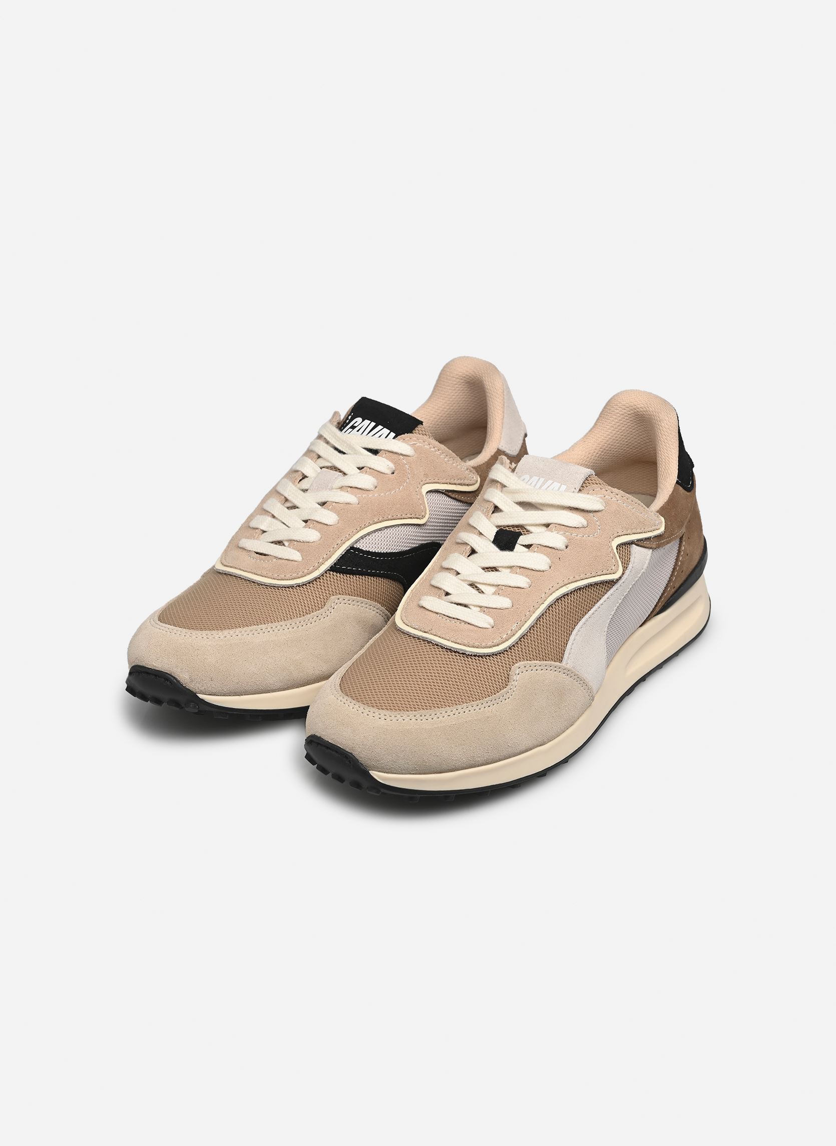 Baskets running Wave M homme beige Caval Baskets running Wave M homme beige Nude Timeless