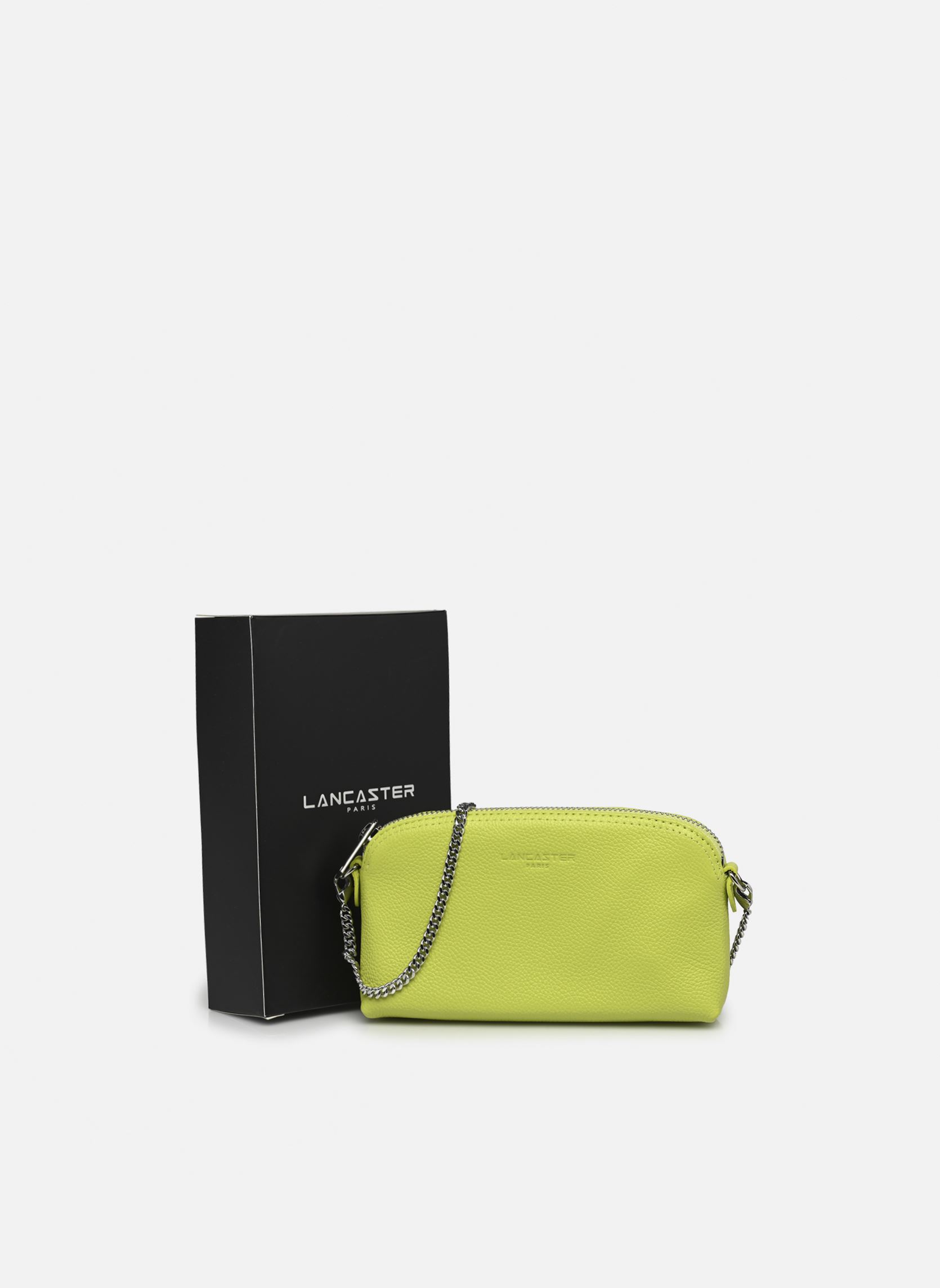 Clutches Trousse Zippée M Foulonné PM dames groen Lancaster Clutches Trousse Zippée M Foulonné PM dames groen ANIS