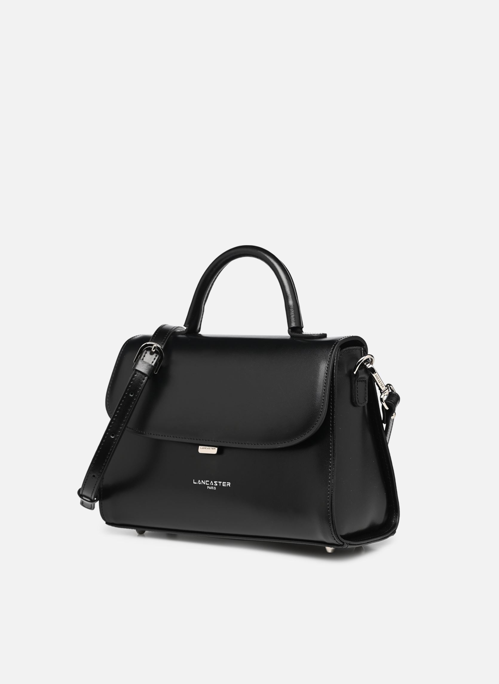 Sacs à main Sac à main A rabat avec fermoir M Suave femme noir Lancaster Sacs à main Sac à main A rabat avec fermoir M Suave femme noir NOIR