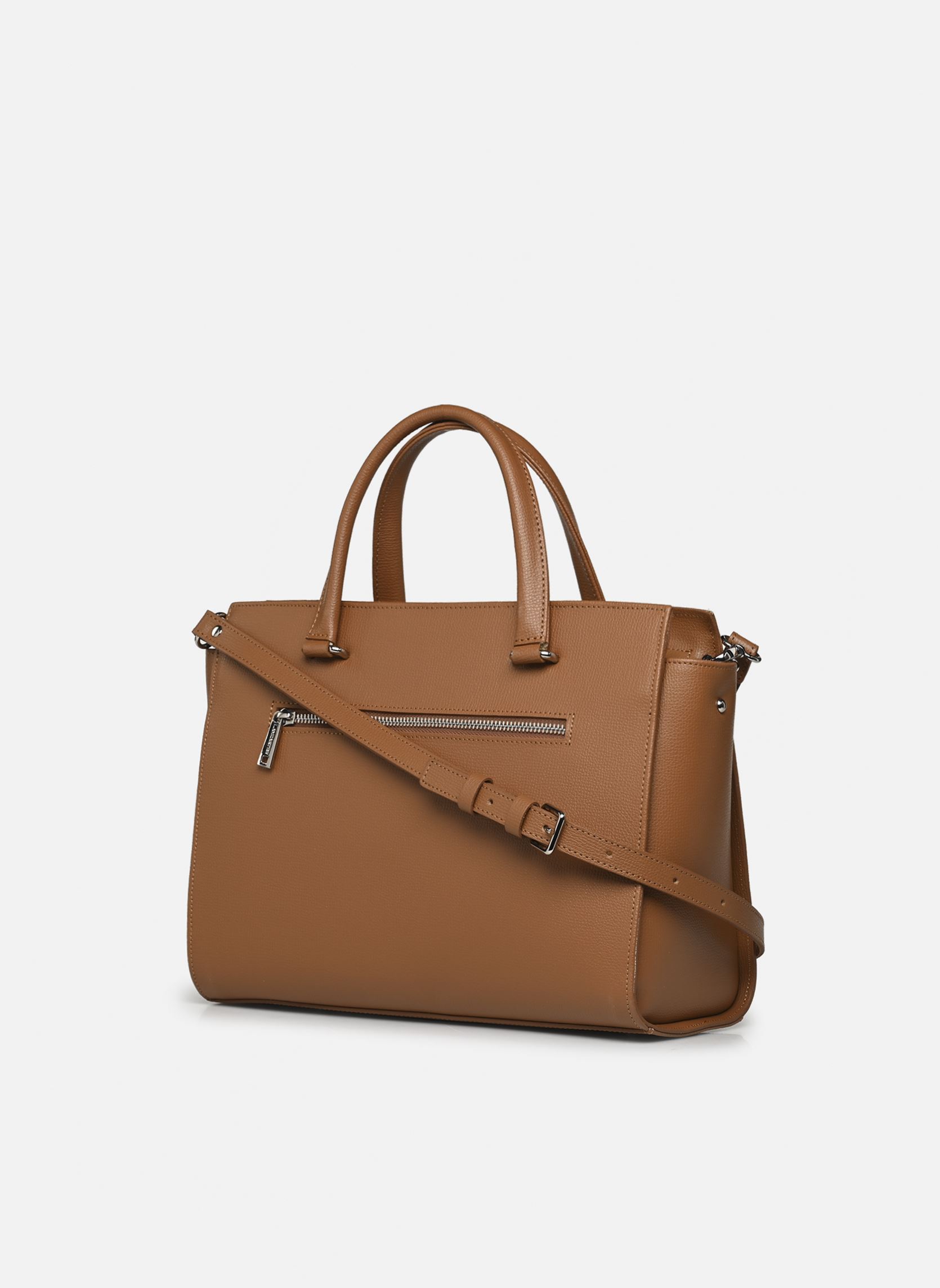 Sacs à main Sac à main Zippé L Sierra femme marron Lancaster Sacs à main Sac à main Zippé L Sierra femme marron CAMEL