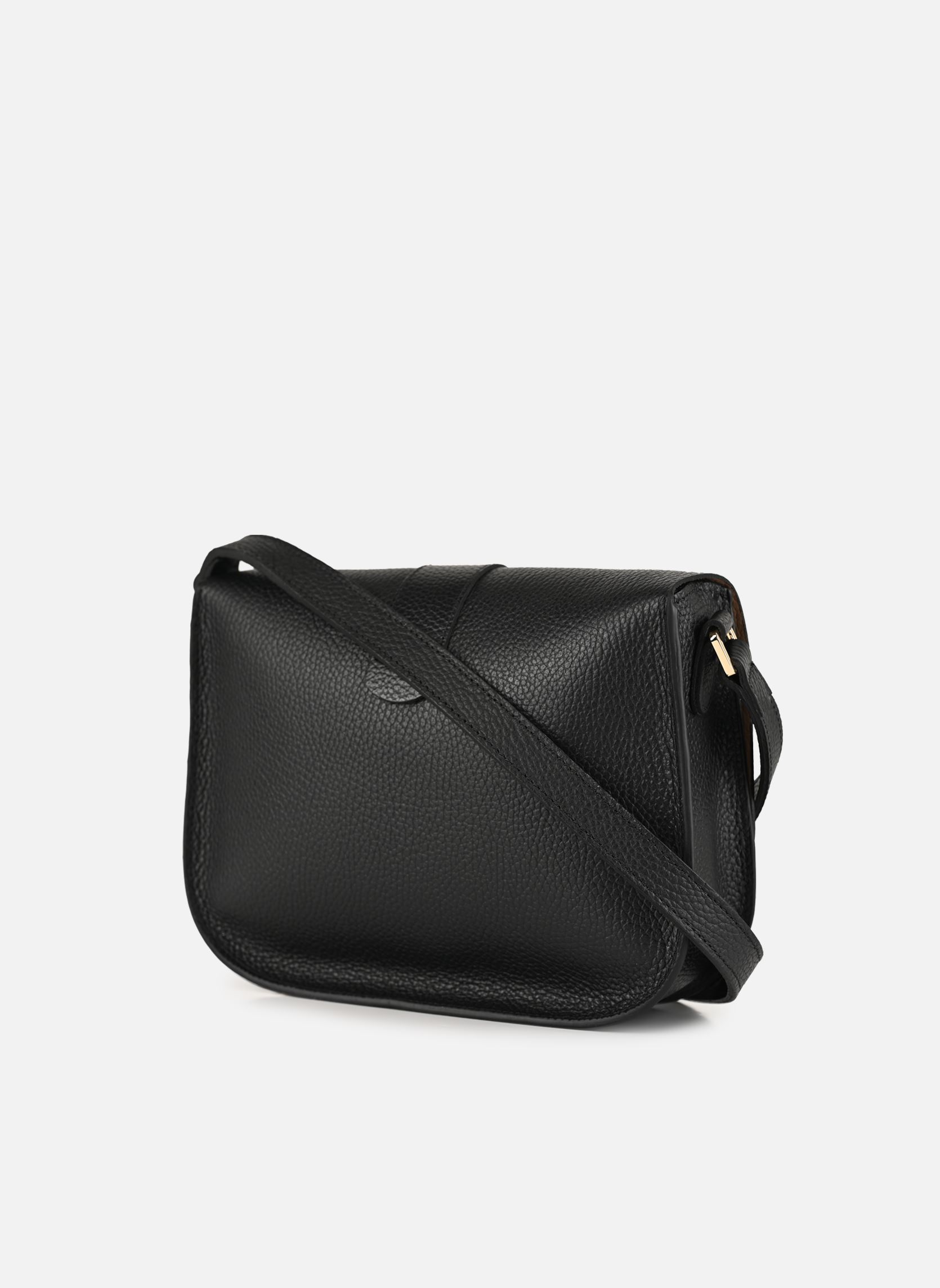 Sacs bandoulière Sac besace A rabat avec fermoir Top Doub femme noir Lancaster Sacs bandoulière Sac besace A rabat avec fermoir Top Doub femme noir NOIR_IN_NUDE