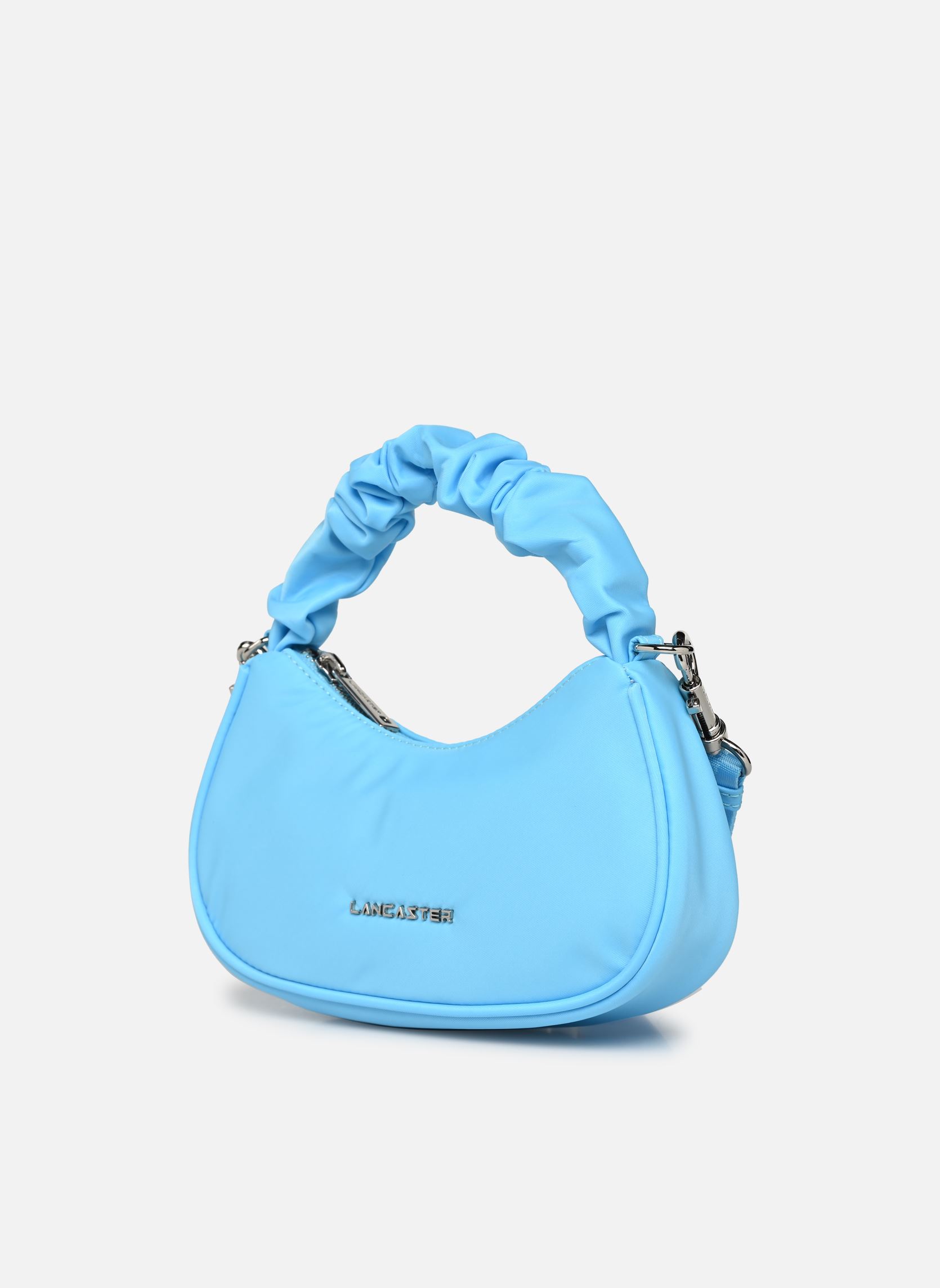Handtassen Pochette Zippé Mini Basic Chouchou dames blauw Lancaster Handtassen Pochette Zippé Mini Basic Chouchou dames blauw BLEU ATOLL