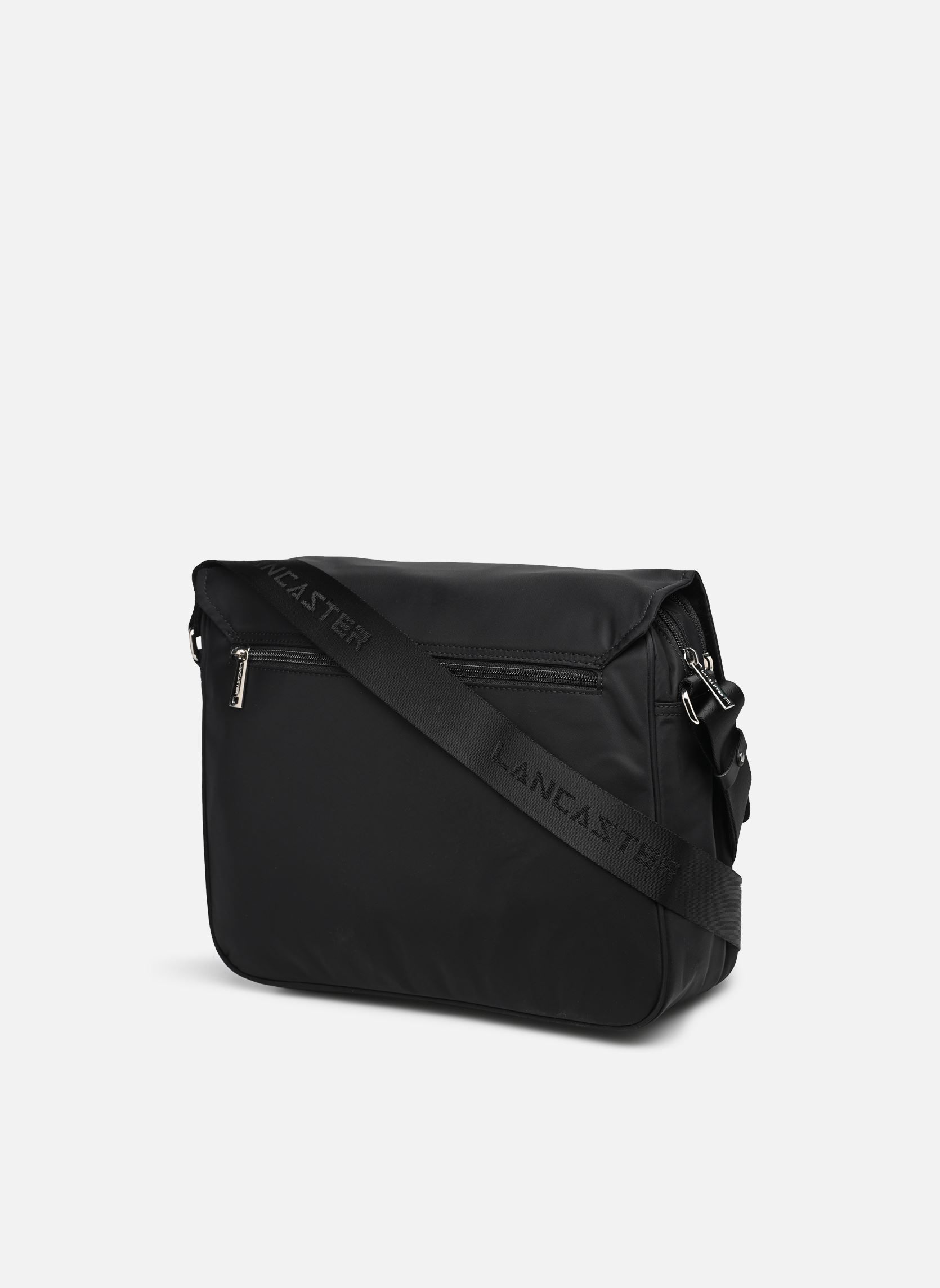 Sacs bandoulière Sac gibecière A rabat aimanté L Basic Vi homme noir Lancaster Sacs bandoulière Sac gibecière A rabat aimanté L Basic Vi homme noir NOIR