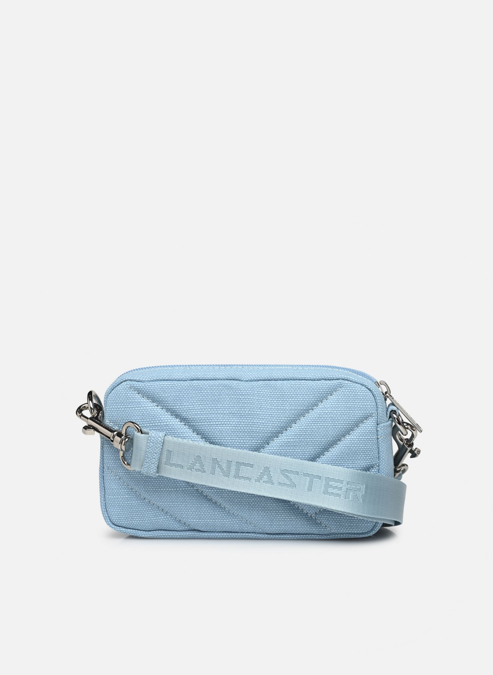 Schoudertassen Pochette smartphone Zippé Canvas Matelas dames blauw Lancaster Schoudertassen Pochette smartphone Zippé Canvas Matelas dames blauw LAGON
