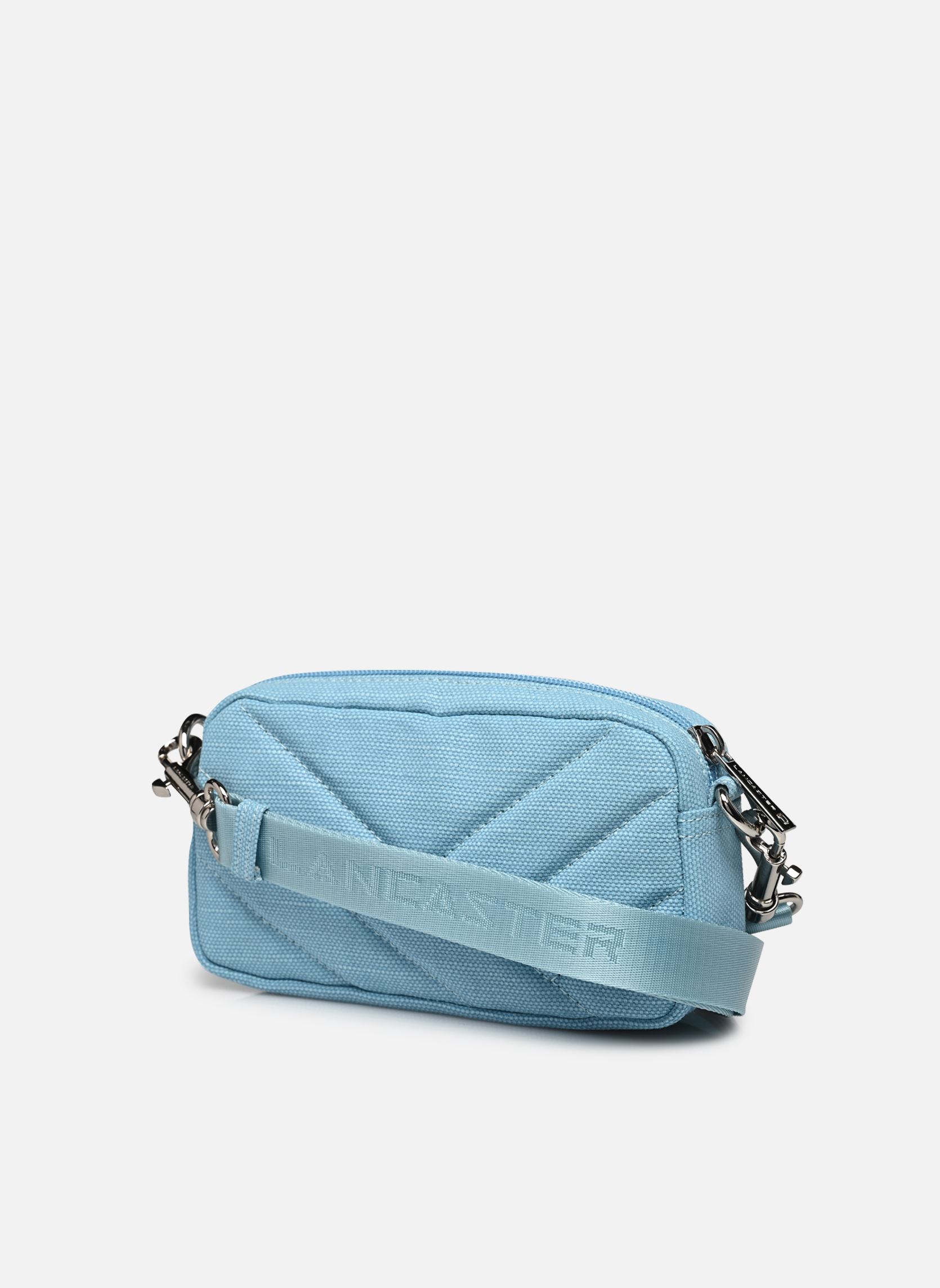 Schoudertassen Pochette smartphone Zippé Canvas Matelas dames blauw Lancaster Schoudertassen Pochette smartphone Zippé Canvas Matelas dames blauw LAGON