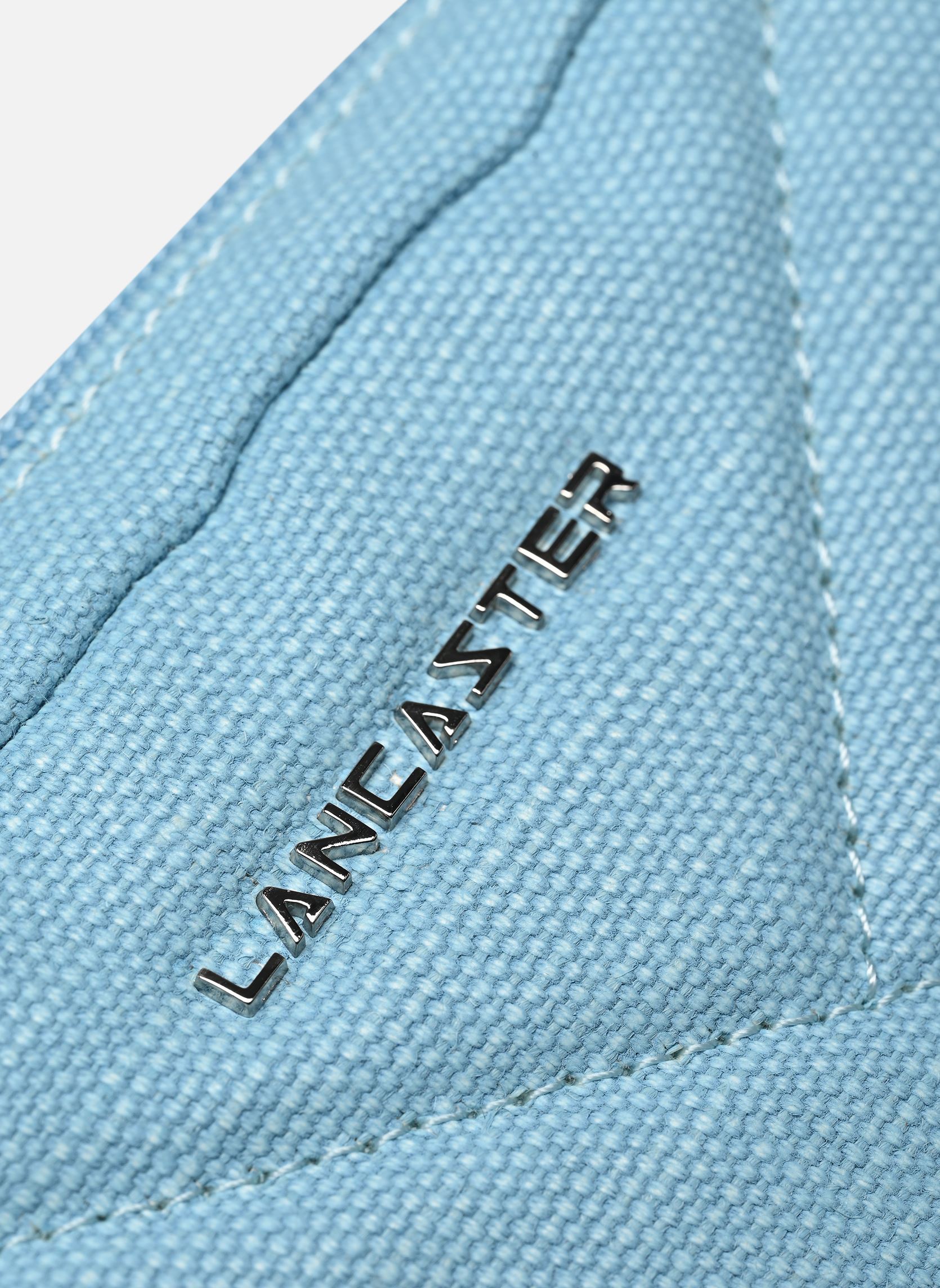 Schoudertassen Pochette smartphone Zippé Canvas Matelas dames blauw Lancaster Schoudertassen Pochette smartphone Zippé Canvas Matelas dames blauw LAGON