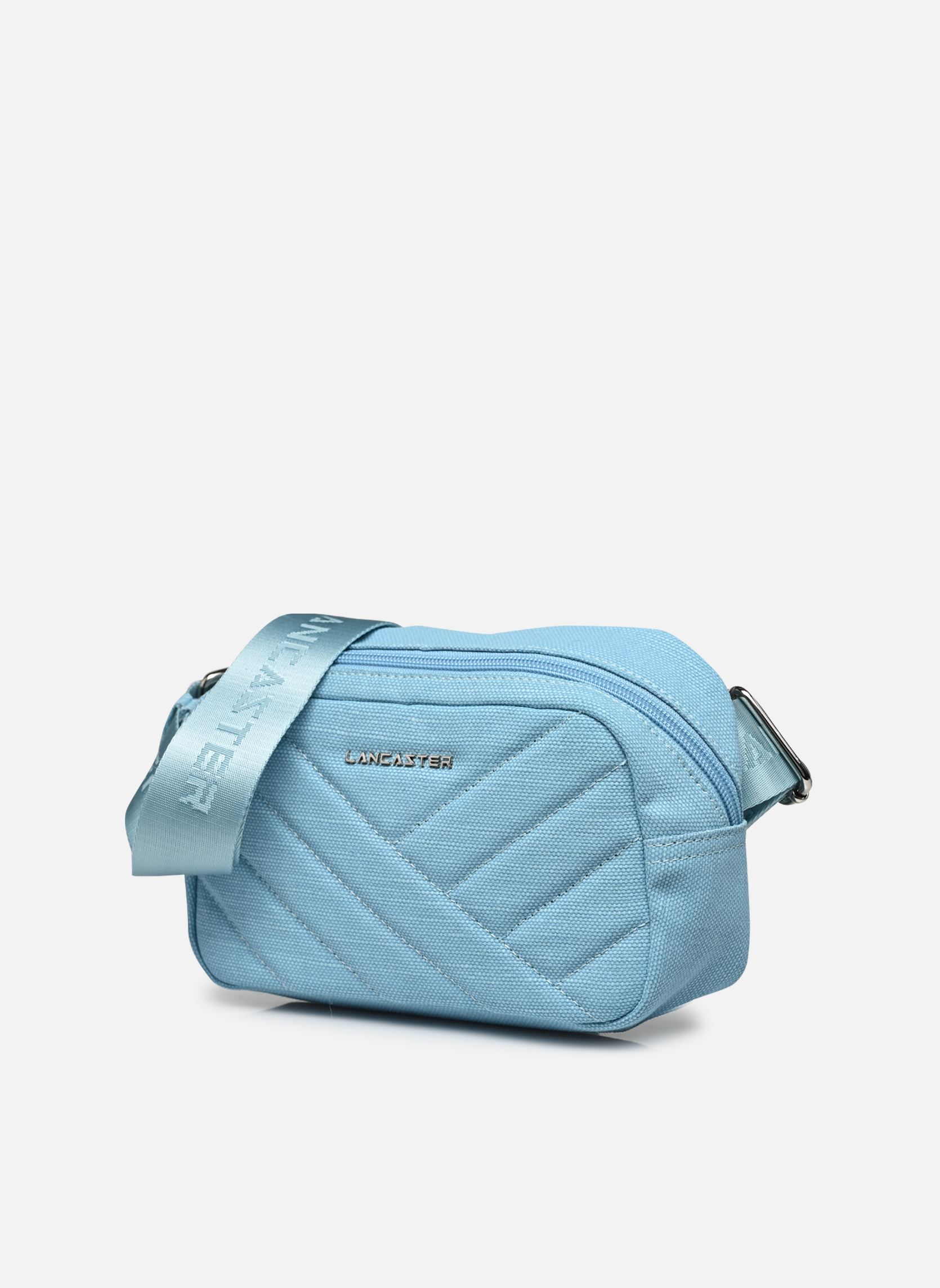 Riñonera Sac banane Zippé Canvas Matelassé mujer azul Lancaster Riñonera Sac banane Zippé Canvas Matelassé mujer azul LAGON