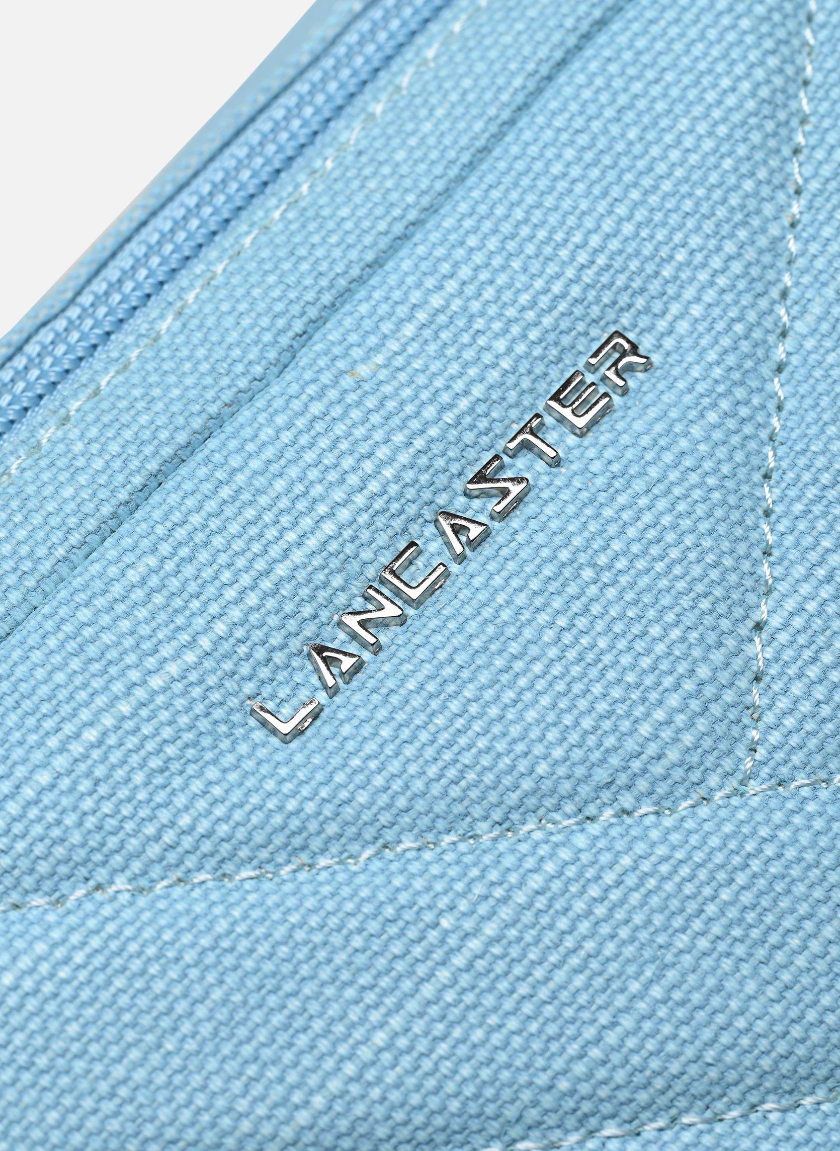Riñonera Sac banane Zippé Canvas Matelassé mujer azul Lancaster Riñonera Sac banane Zippé Canvas Matelassé mujer azul LAGON