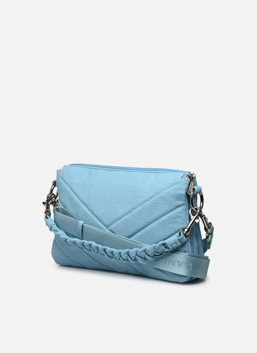 Borsa A Tracolla In Pelle Bovino Blu Scuro - Lancaster Vendome