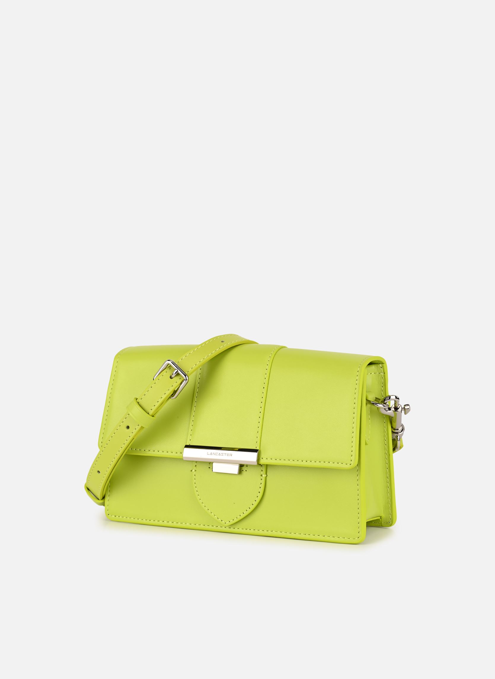 Schoudertassen Sac trotteur A rabat avec fermoir S Pari dames groen Lancaster Schoudertassen Sac trotteur A rabat avec fermoir S Pari dames groen ANIS