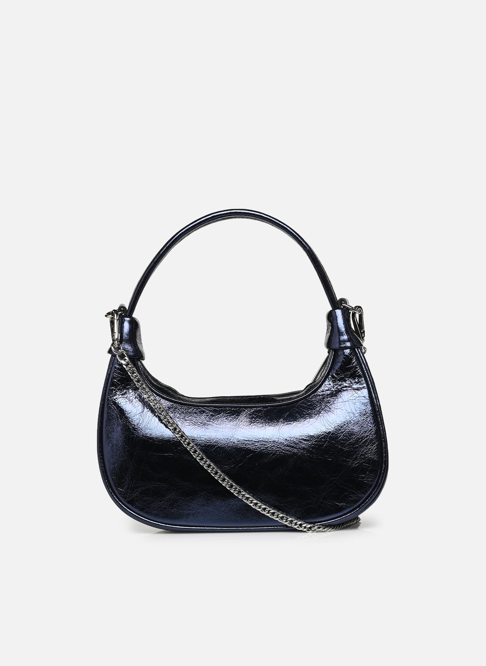 Umhängetaschen Sac hobo Zippé Mini Aura damen blau Lancaster Umhängetaschen Sac hobo Zippé Mini Aura damen blau BLEU FONCE
