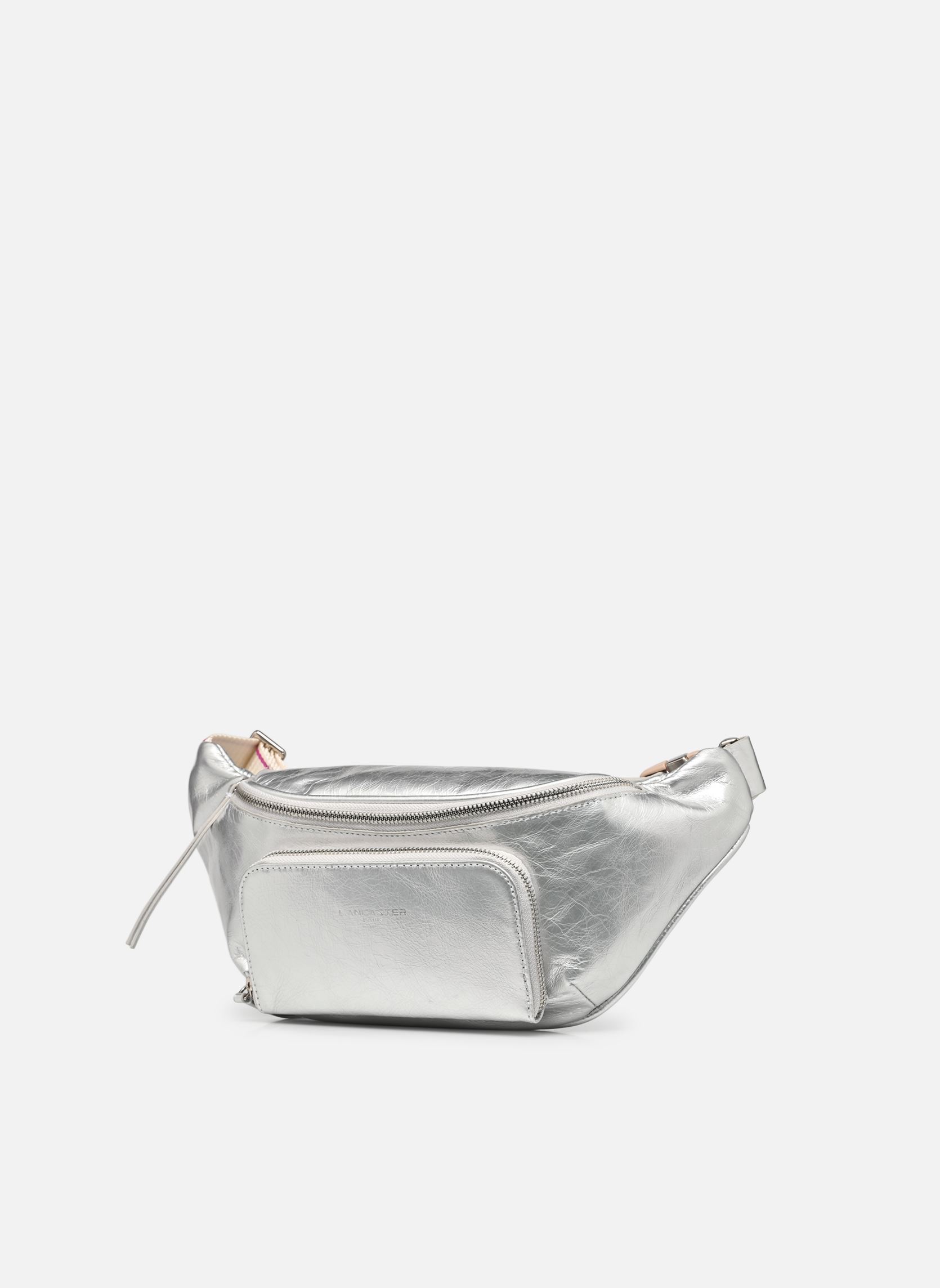 Sacs banane Sac banane Zippé Rétro & Glam femme blanc Lancaster Sacs banane Sac banane Zippé Rétro & Glam femme blanc BLANC NACRÉ