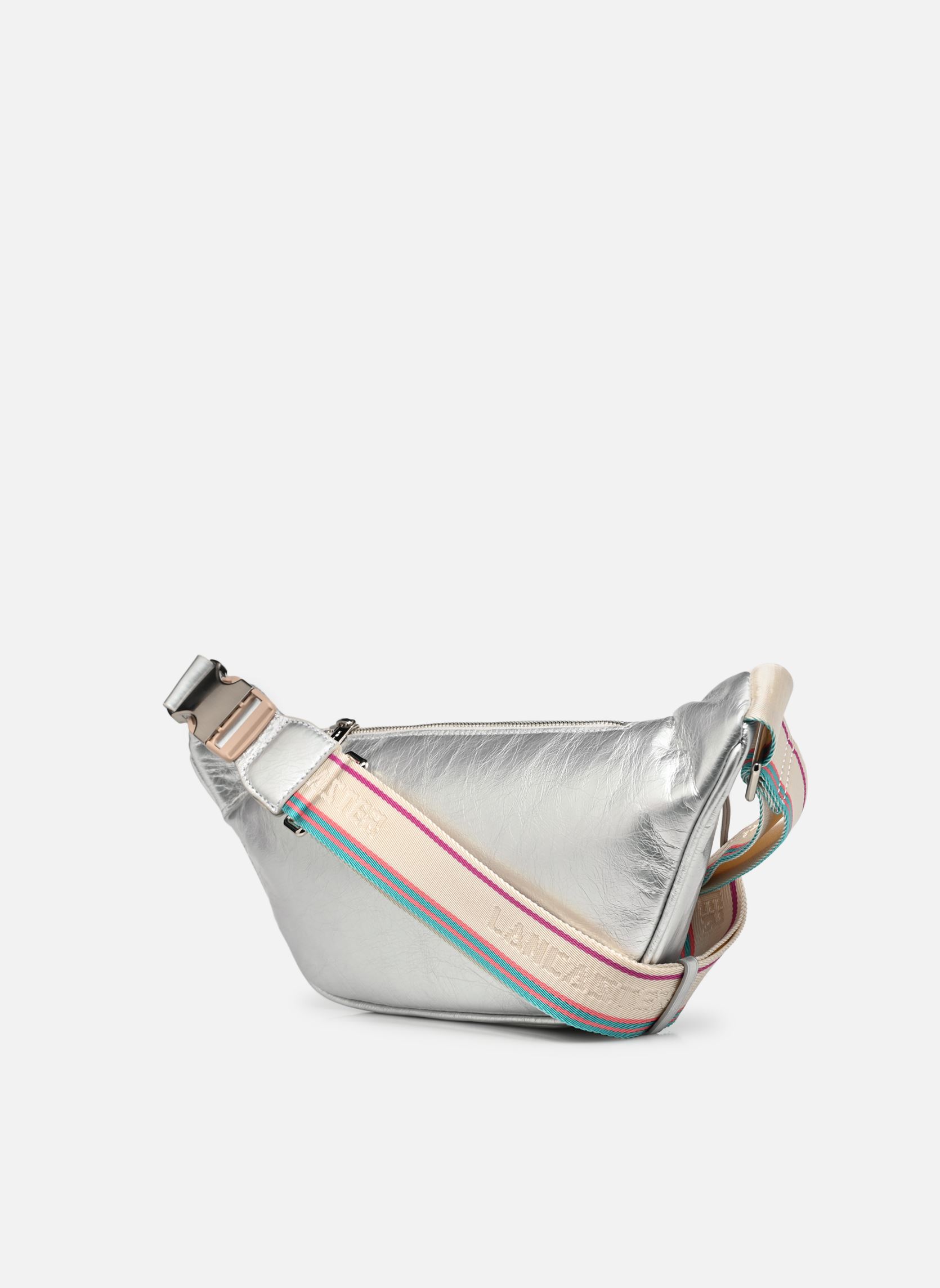 Sacs banane Sac banane Zippé Rétro & Glam femme blanc Lancaster Sacs banane Sac banane Zippé Rétro & Glam femme blanc BLANC NACRÉ