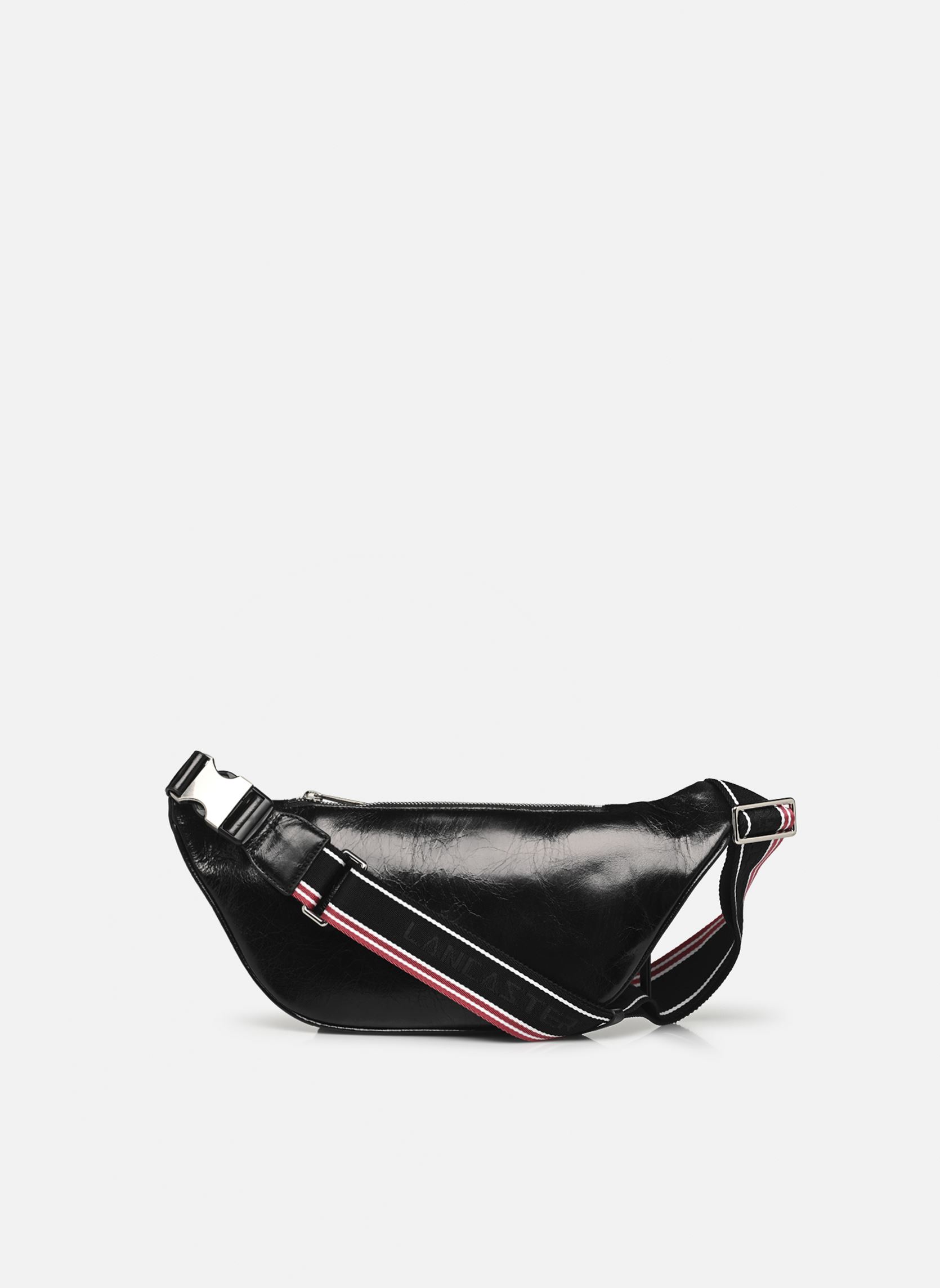 Sacs banane Sac banane Zippé Rétro & Glam femme noir Lancaster Sacs banane Sac banane Zippé Rétro & Glam femme noir NOIR