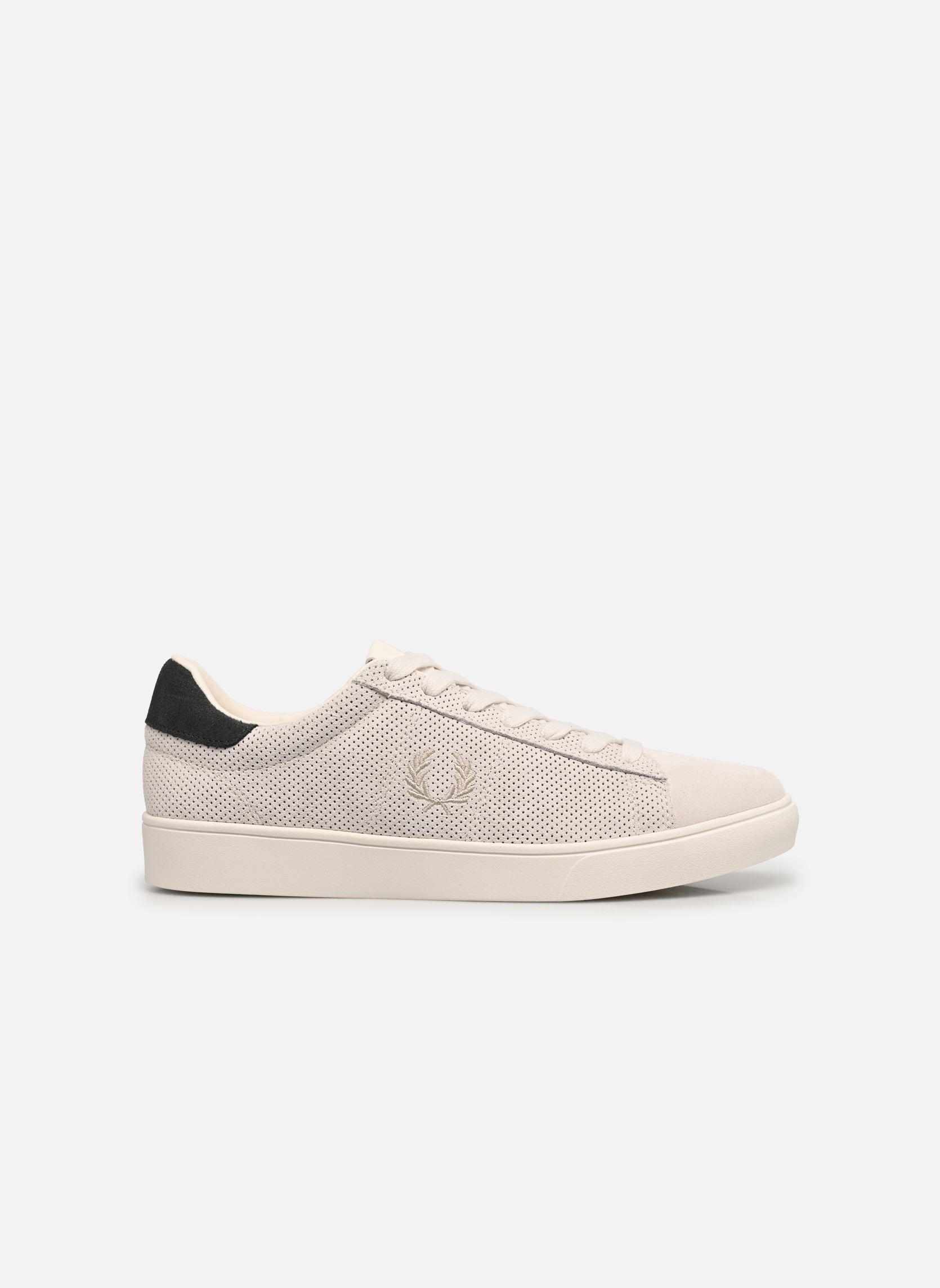Sneakers SPENCER PERF SUEDE heren wit Fred Perry Sneakers SPENCER PERF SUEDE heren wit SNOWHITE/OATMEAL