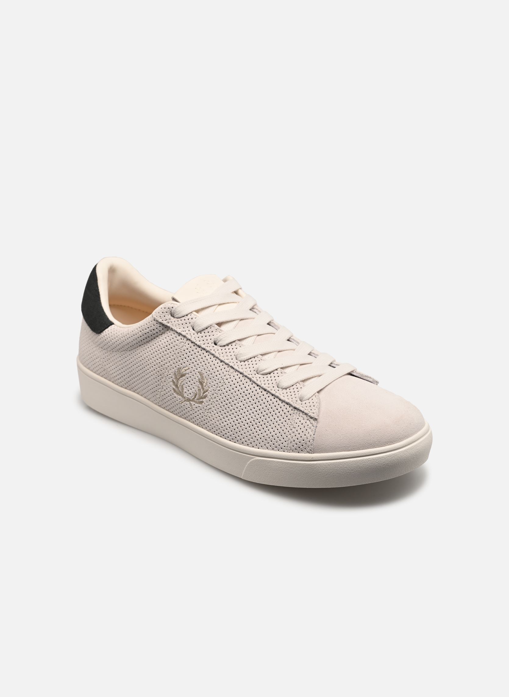 Sneakers SPENCER PERF SUEDE heren wit Fred Perry Sneakers SPENCER PERF SUEDE heren wit SNOWHITE/OATMEAL