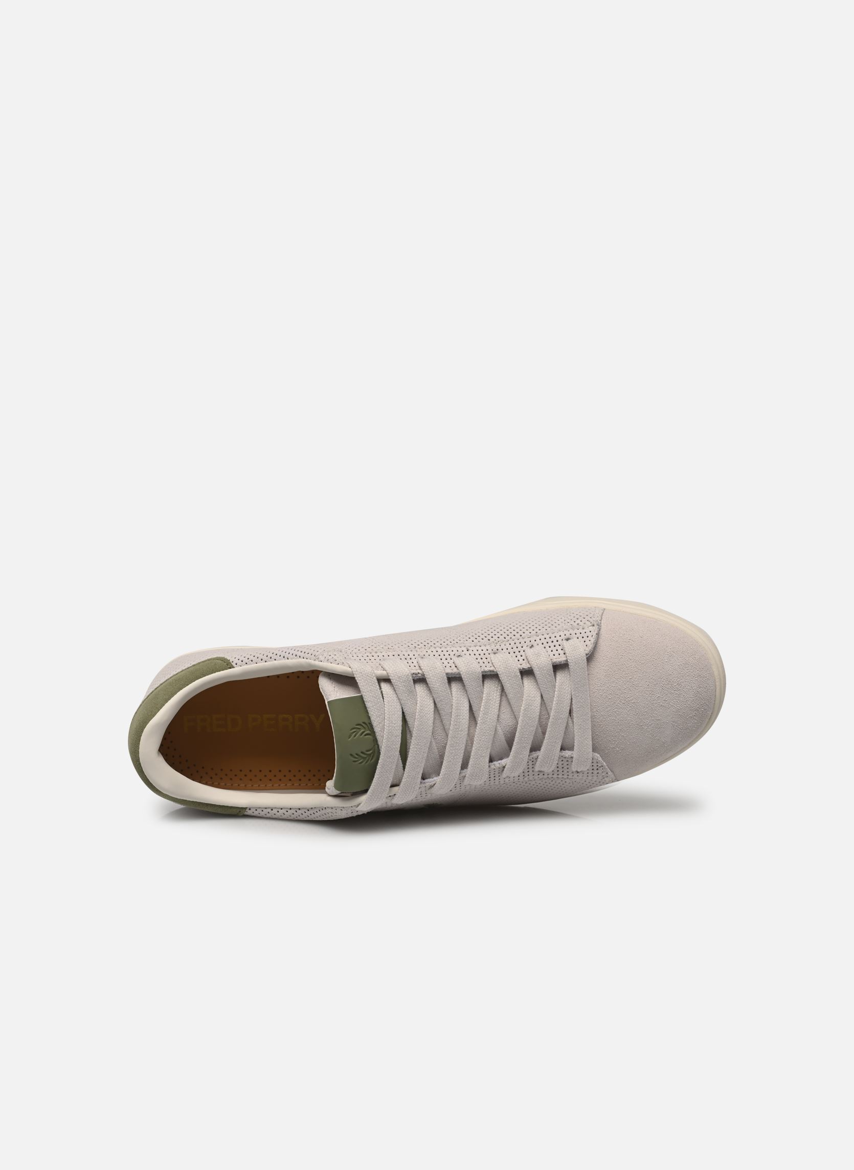 Sneaker SPENCER PERF SUEDE herren weiß Fred Perry Sneaker SPENCER PERF SUEDE herren weiß Light Ecru