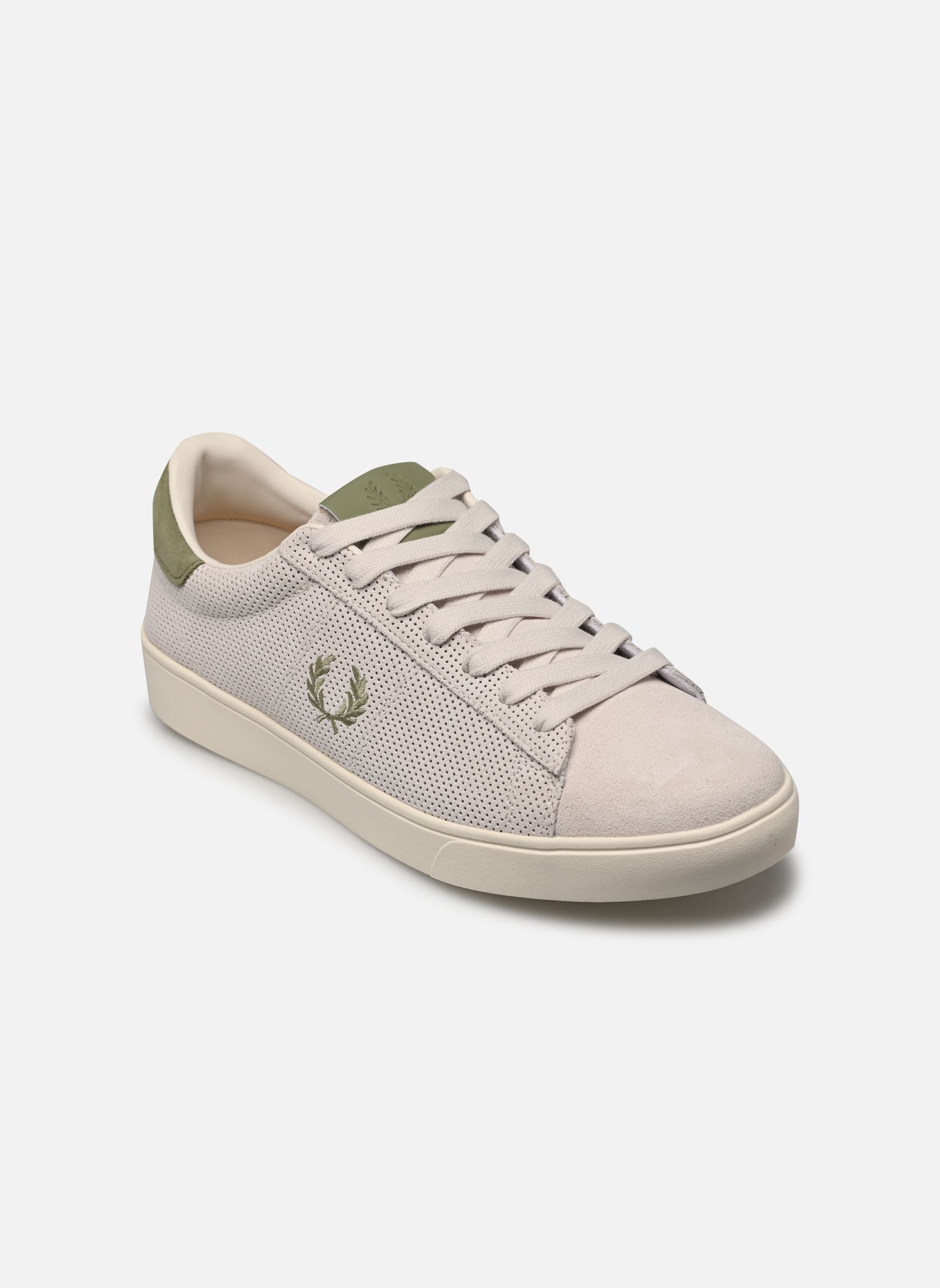Sneaker SPENCER PERF SUEDE herren weiß Fred Perry Sneaker SPENCER PERF SUEDE herren weiß Light Ecru