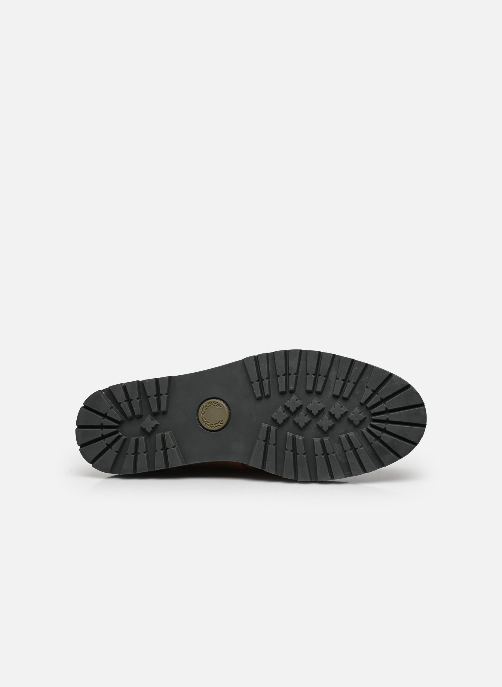 Richelieus-Schuhe KENNEY LOW HAIRY SUEDE herren braun Fred Perry Richelieus-Schuhe KENNEY LOW HAIRY SUEDE herren braun DARK CARAMEL