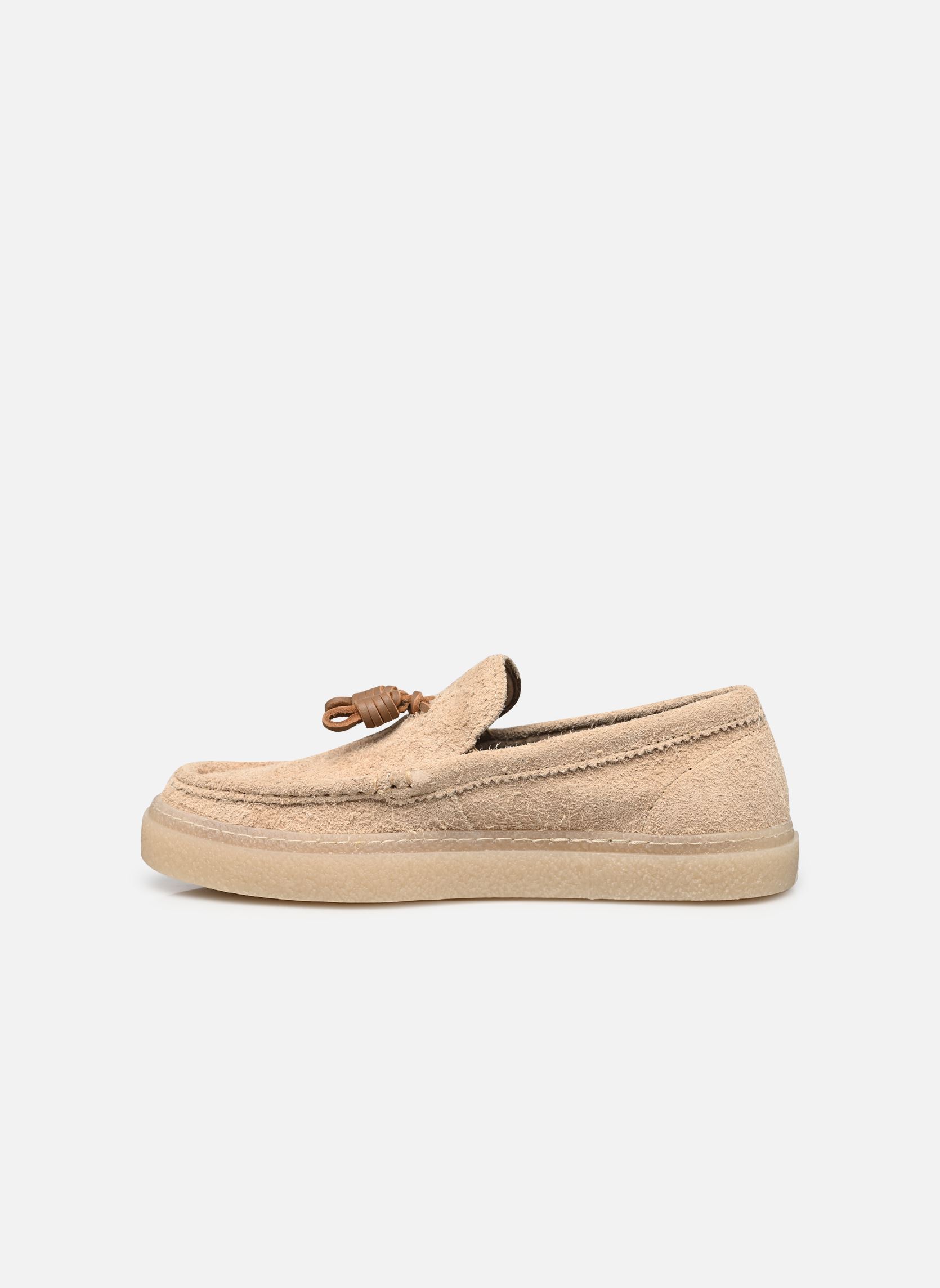 Mocassini DAWSON TASSEL LOAFER HAIRY SUE uomo beige Fred Perry Mocassini DAWSON TASSEL LOAFER HAIRY SUE uomo beige Oatmeal
