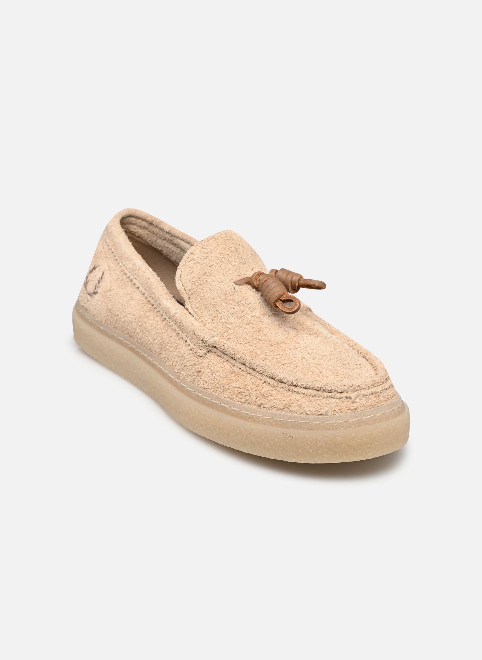 Mocassini DAWSON TASSEL LOAFER HAIRY SUE uomo beige Fred Perry Mocassini DAWSON TASSEL LOAFER HAIRY SUE uomo beige Oatmeal