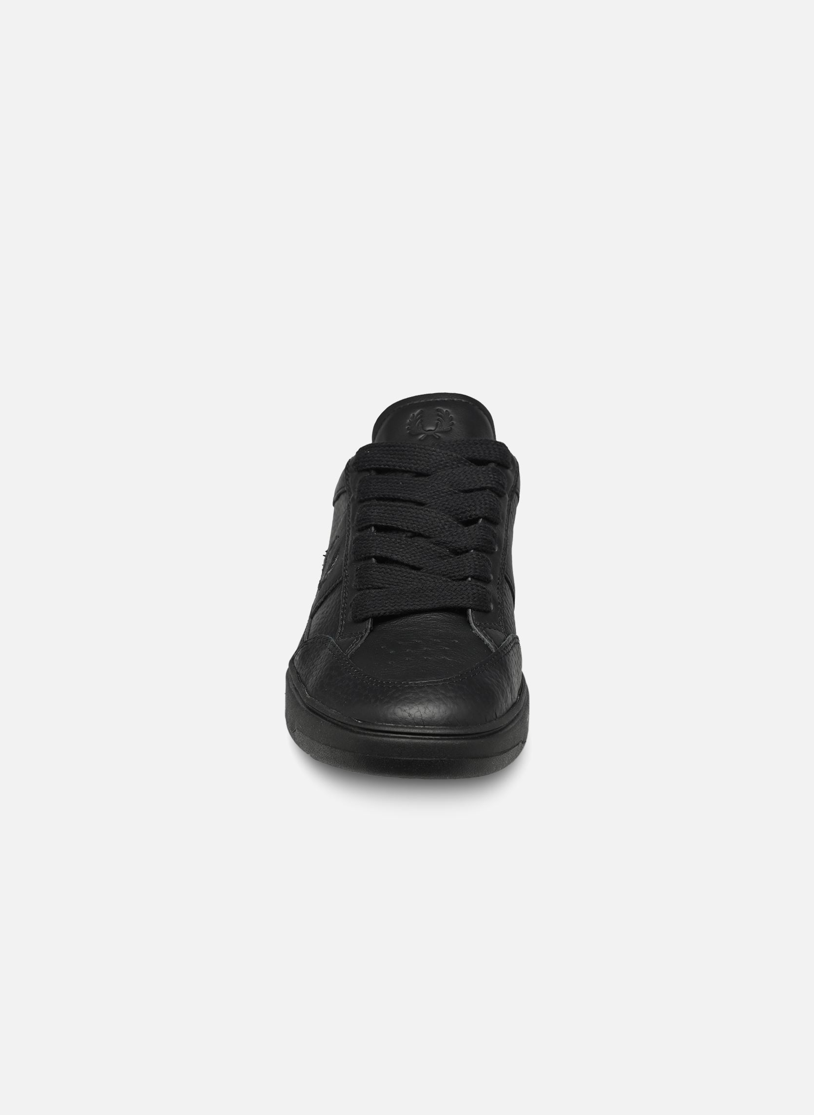 Baskets basses B440 TEXTURED LEATHER homme noir Fred Perry Baskets basses B440 TEXTURED LEATHER homme noir BLACK/ANCHORGREY