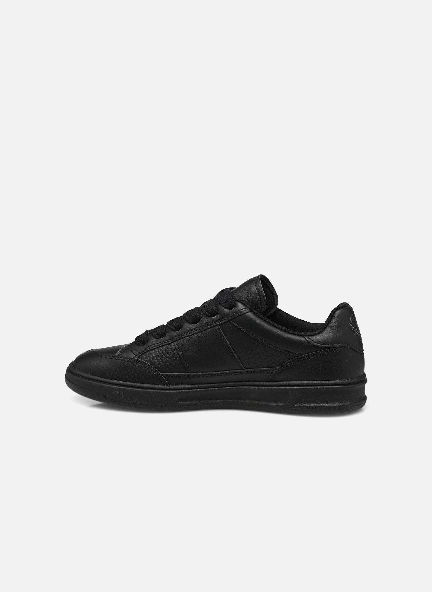 Baskets basses B440 TEXTURED LEATHER homme noir Fred Perry Baskets basses B440 TEXTURED LEATHER homme noir BLACK/ANCHORGREY