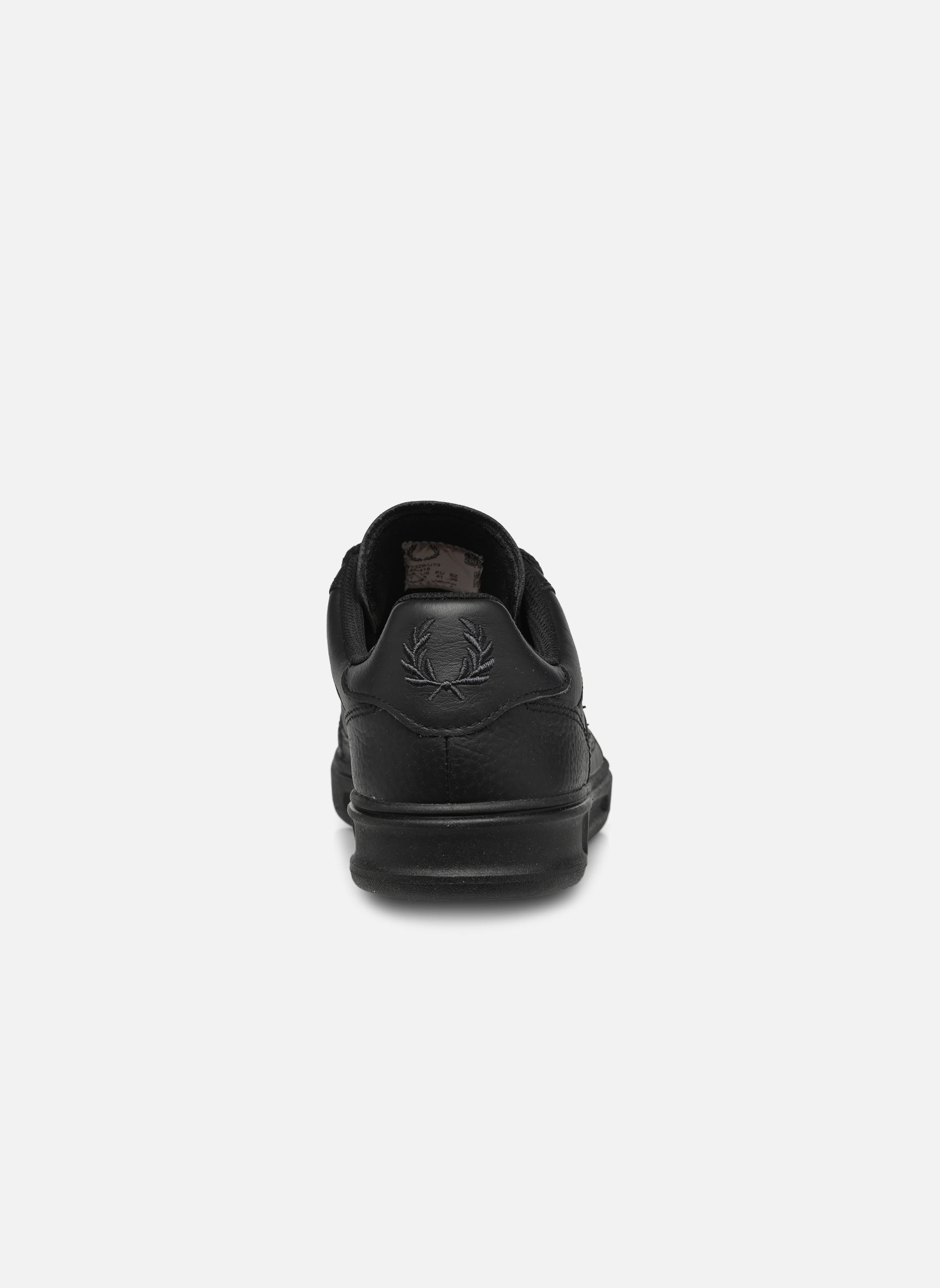 Baskets basses B440 TEXTURED LEATHER homme noir Fred Perry Baskets basses B440 TEXTURED LEATHER homme noir BLACK/ANCHORGREY