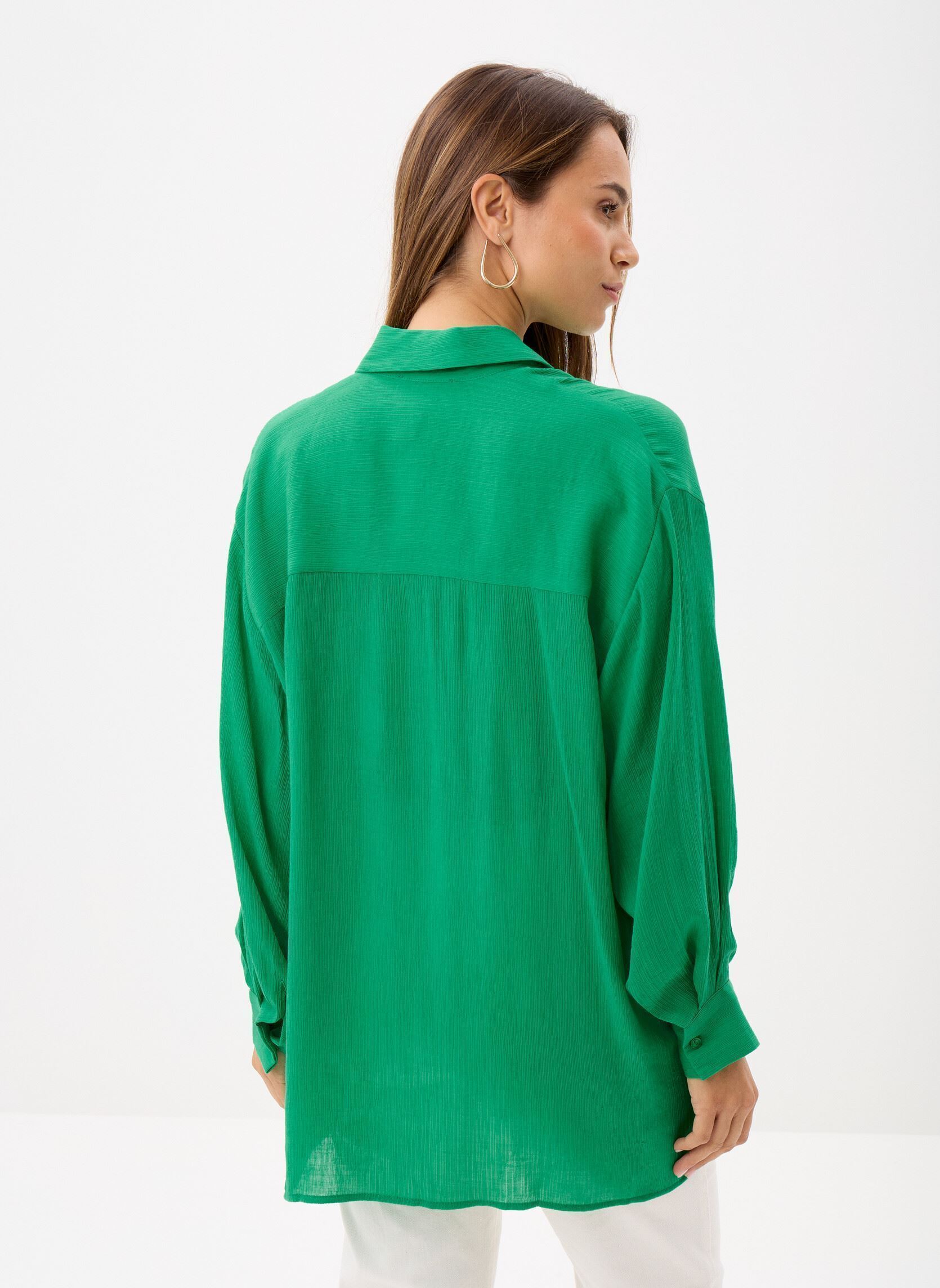 Camicie a maniche corte Market_12343 donna verde Grace & Mila Camicie a maniche corte Market_12343 donna verde Vert