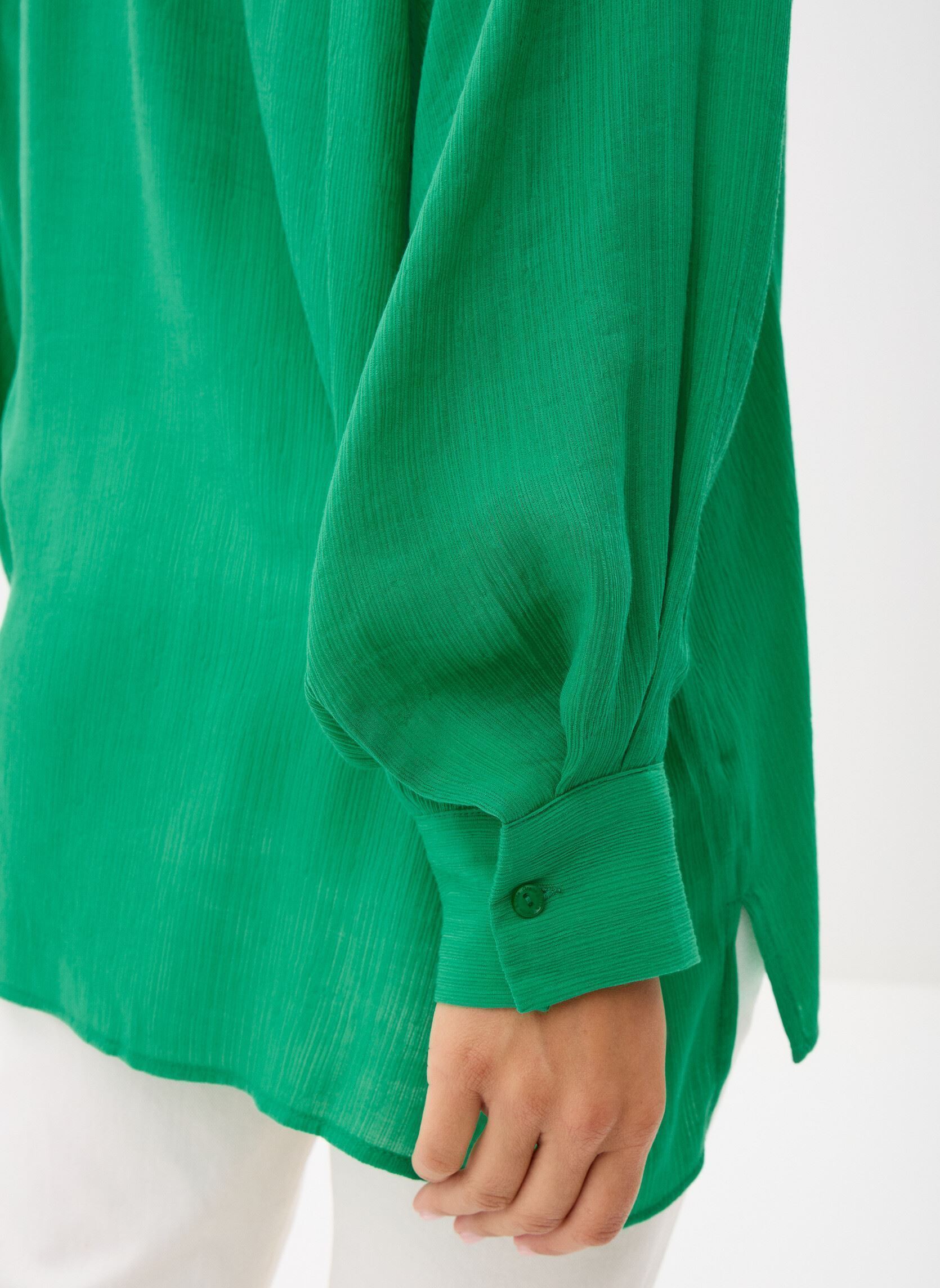 Camicie a maniche corte Market_12343 donna verde Grace & Mila Camicie a maniche corte Market_12343 donna verde Vert