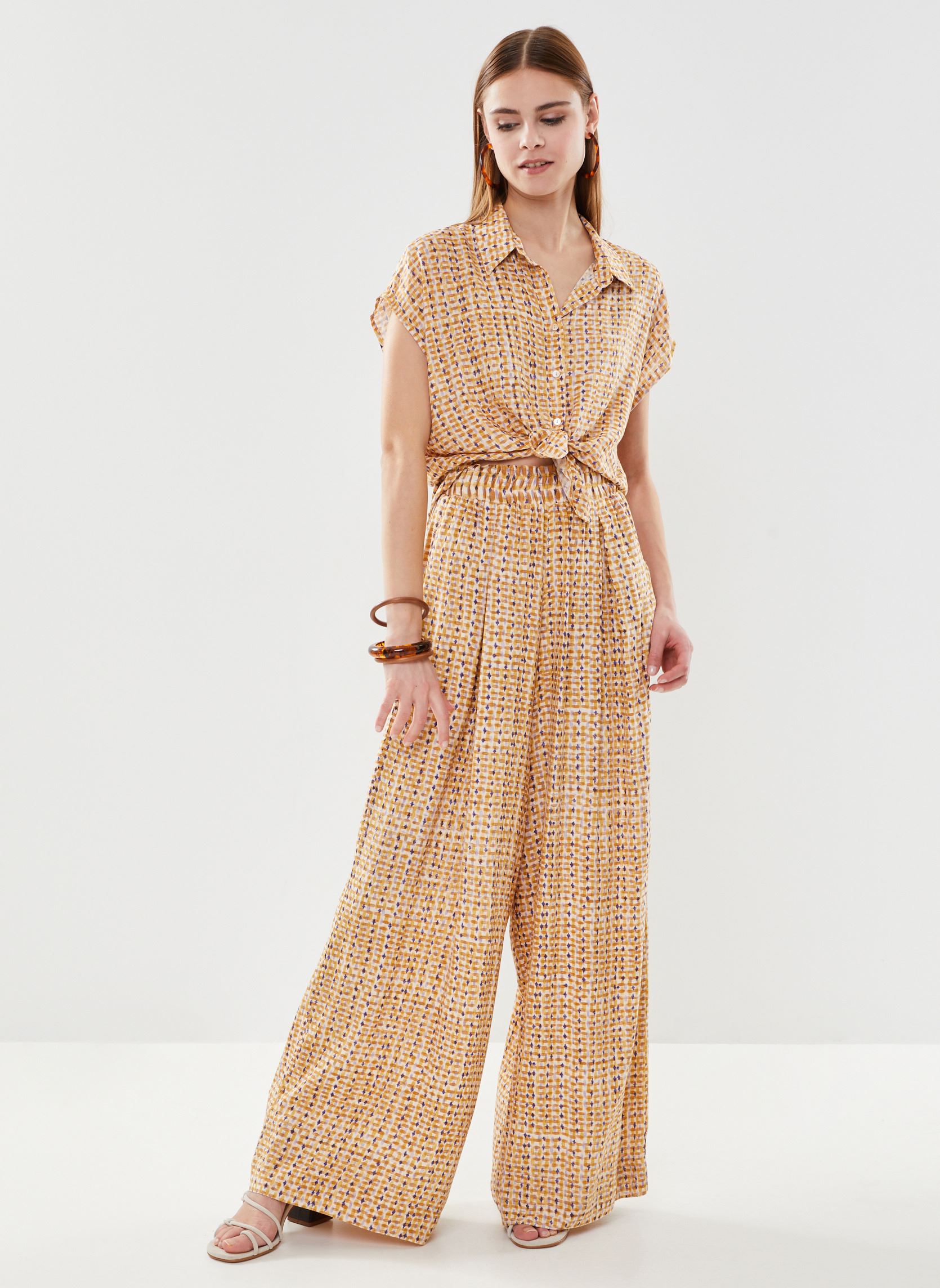Chemises Matriochka_12327 femme beige Grace & Mila Chemises Matriochka_12327 femme beige OCRE