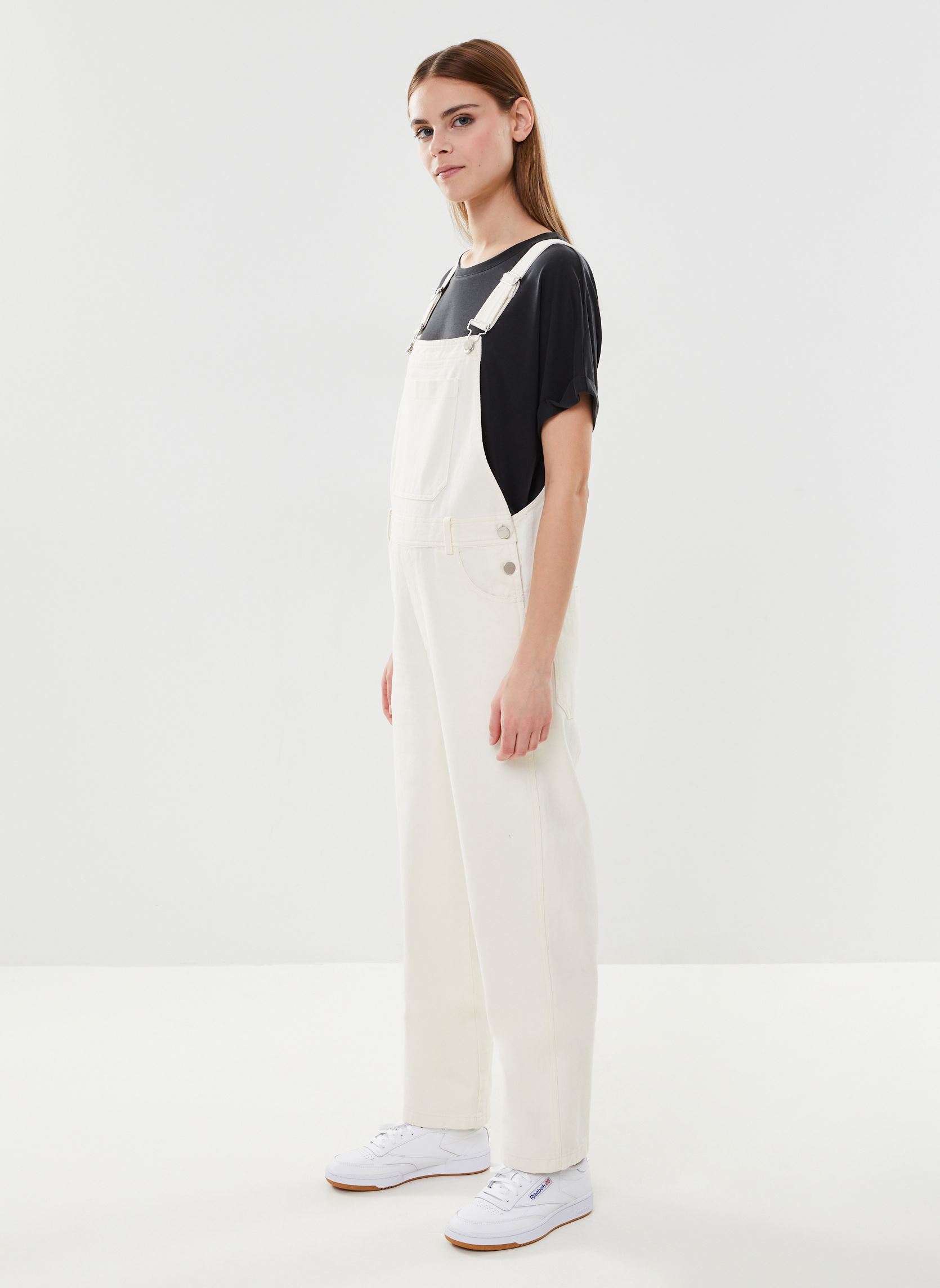 Combi-shorts Martha_12303 femme blanc Grace & Mila Combi-shorts Martha_12303 femme blanc Ecru