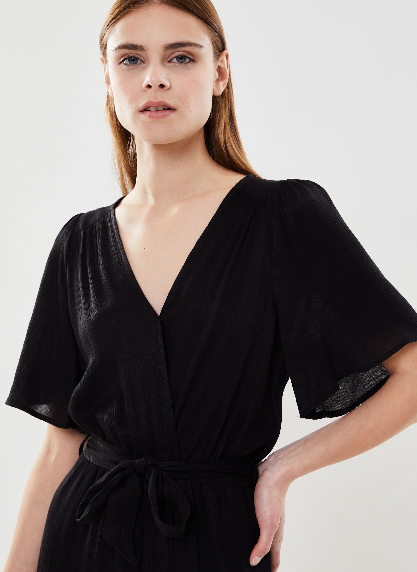 Combi-shorts Massika_12293 femme noir Grace & Mila Combi-shorts Massika_12293 femme noir NOIR
