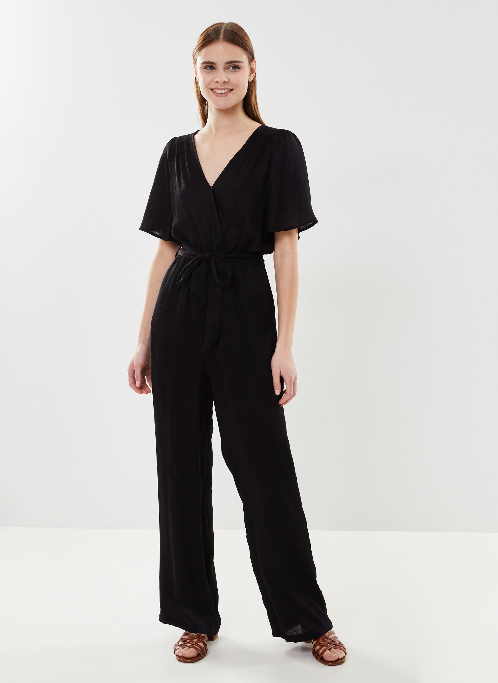 Combi-shorts Massika_12293 femme noir Grace & Mila Combi-shorts Massika_12293 femme noir NOIR