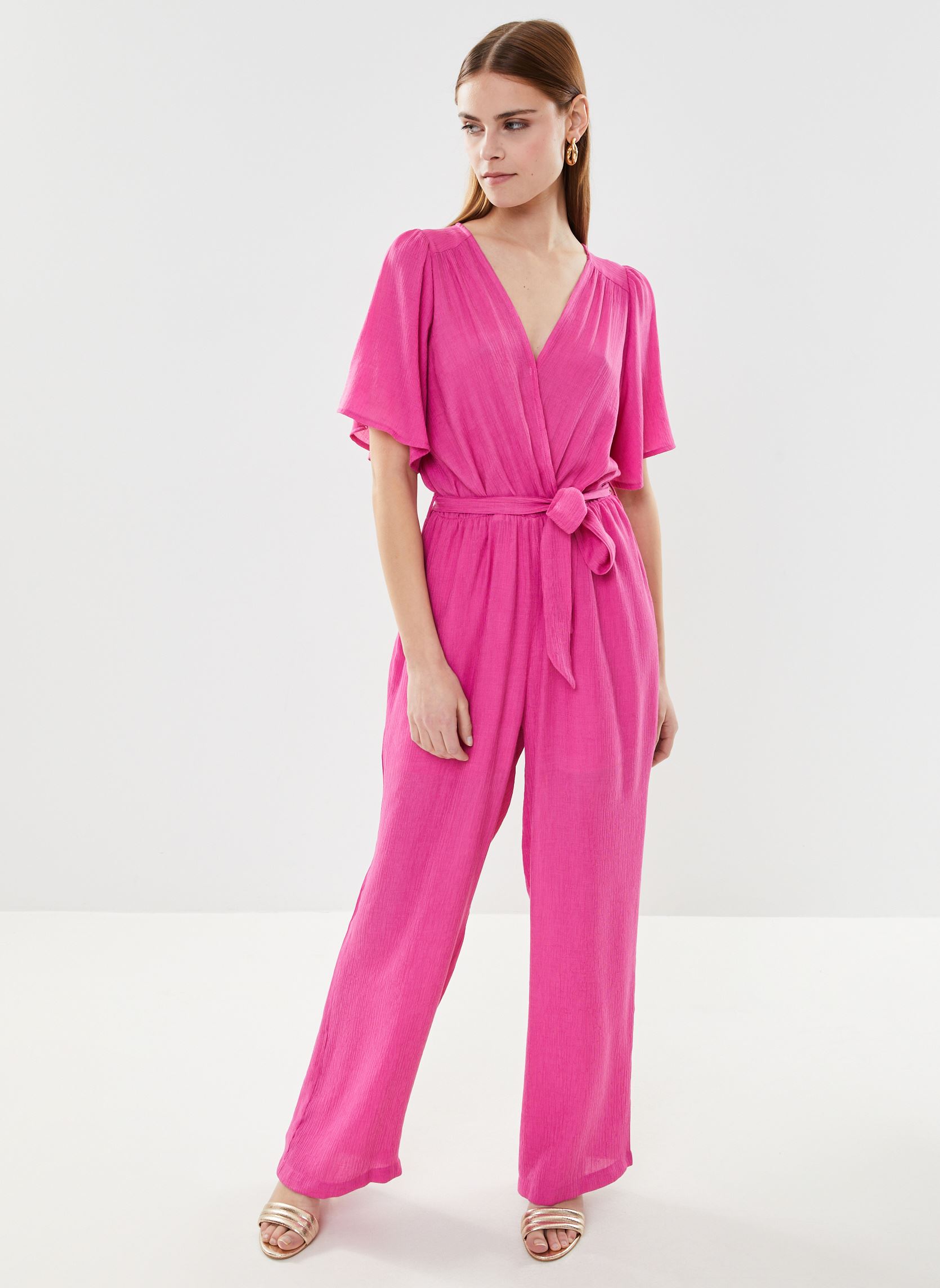 Combi-shorts Massika_12293 femme rose Grace & Mila Combi-shorts Massika_12293 femme rose ROSE