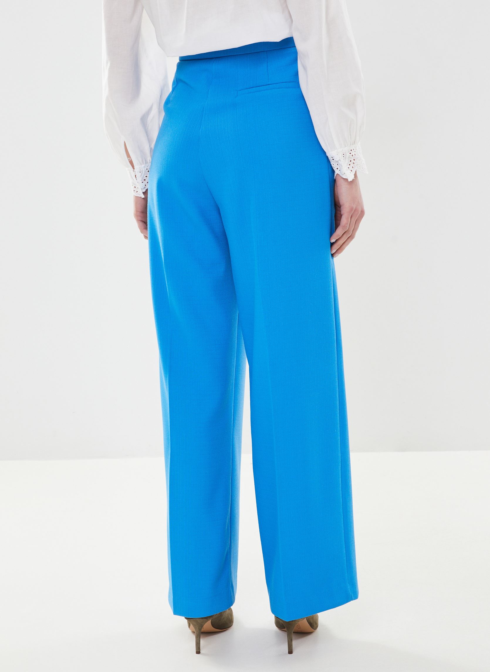 Weite Hosen Marly_12354 damen blau Grace & Mila Weite Hosen Marly_12354 damen blau Bleu
