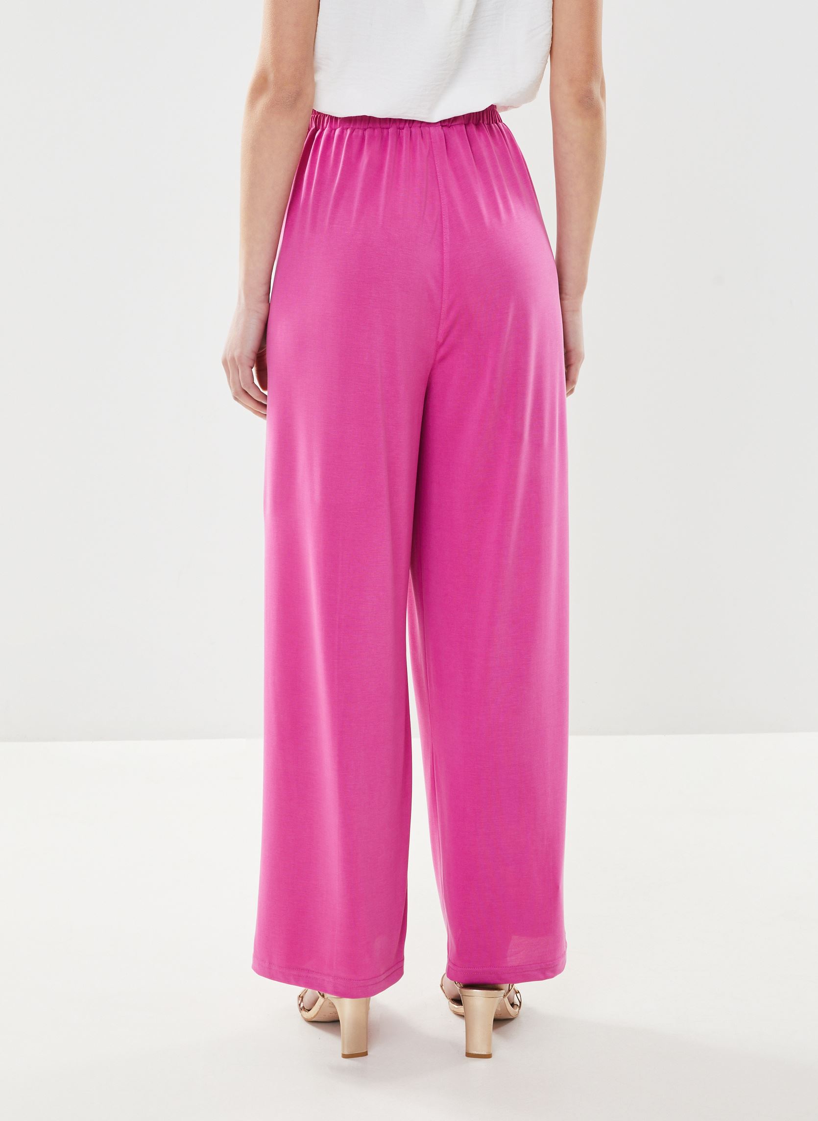 Weite Hosen Maxwell_12368 damen rosa Grace & Mila Weite Hosen Maxwell_12368 damen rosa Pivoine