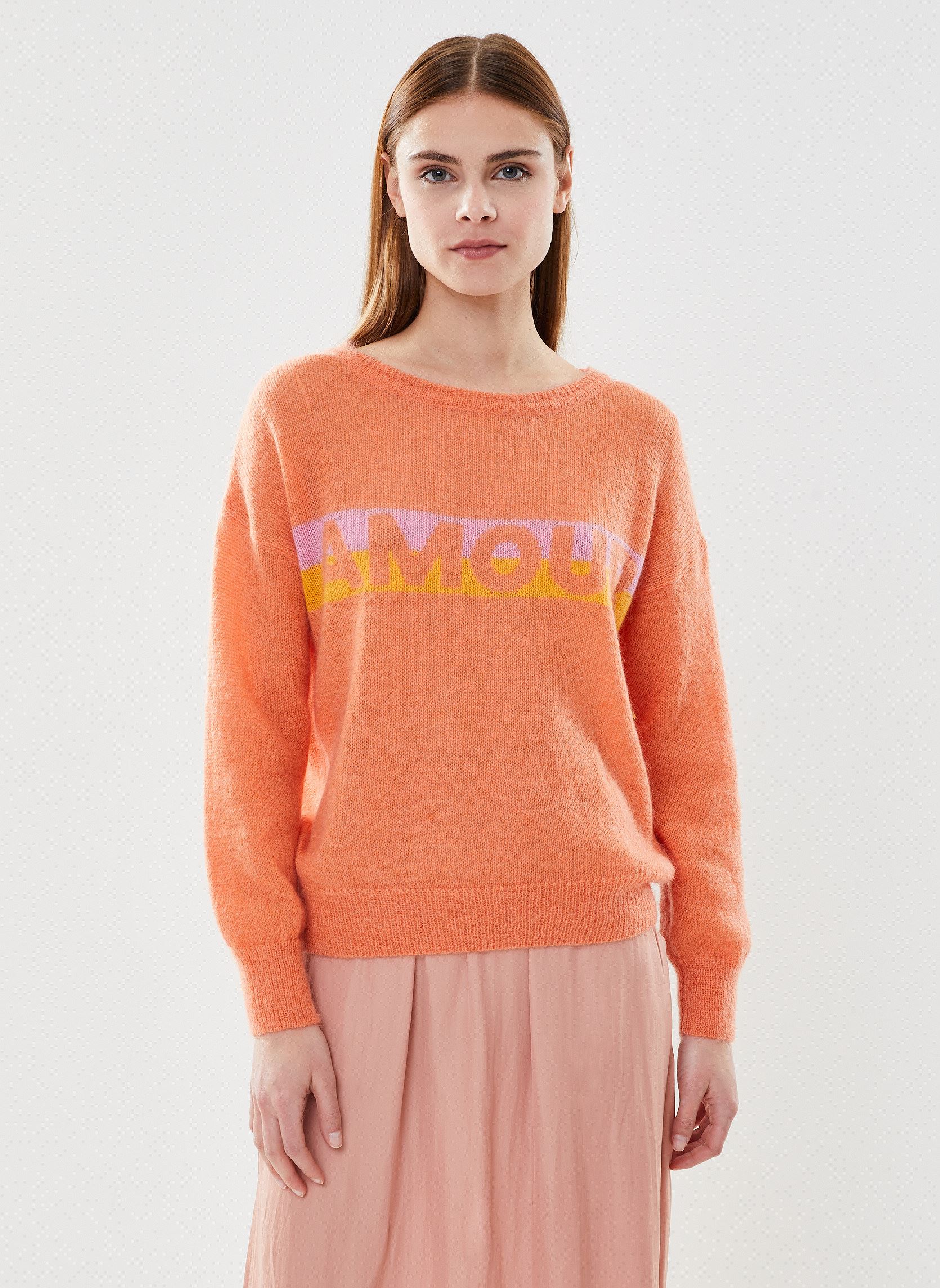 Jerseys Machou_12334 mujer naranja Grace & Mila Jerseys Machou_12334 mujer naranja Orange